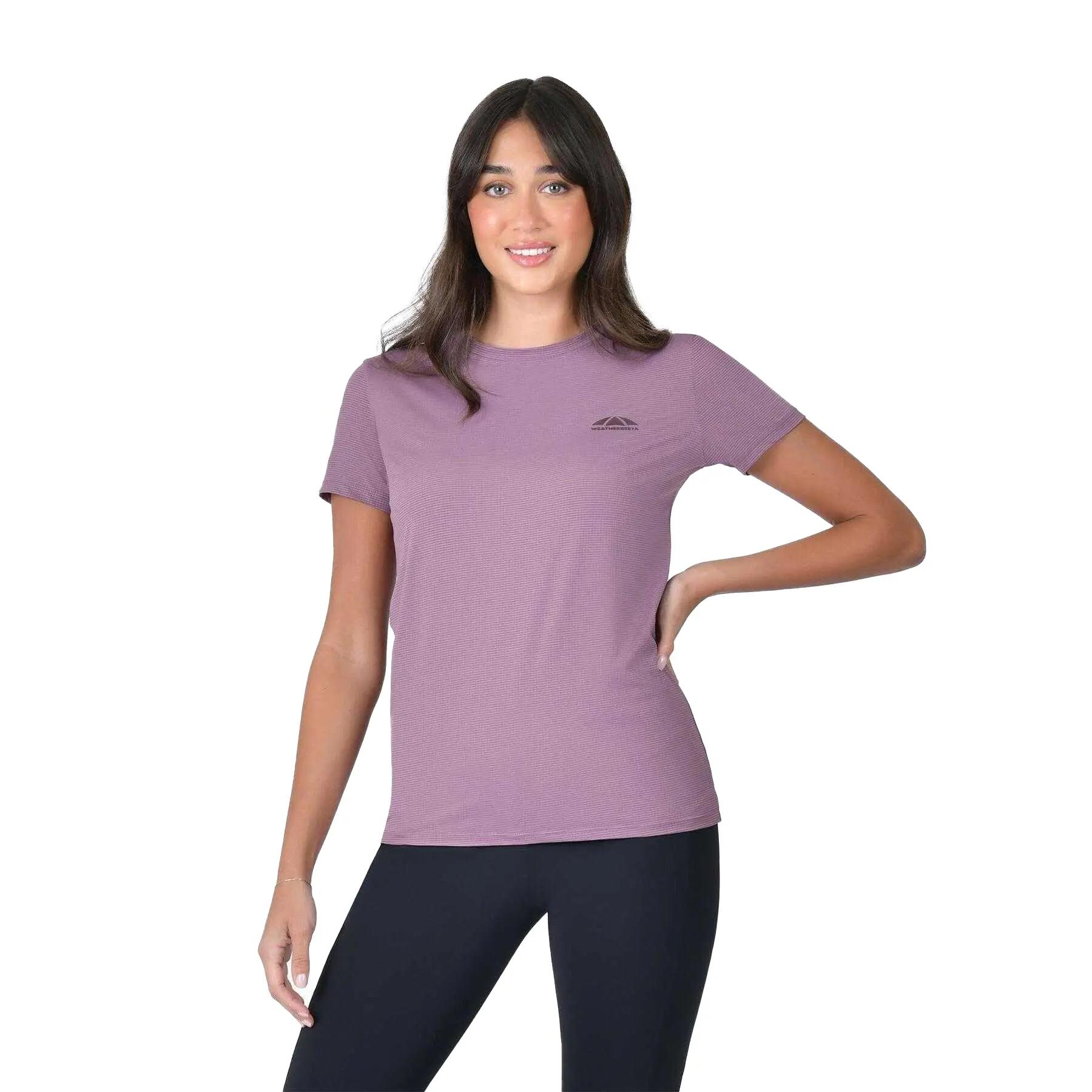 Weatherbeeta Womens/Ladies Copper Ribbed Relaxed Fit T-Shirt