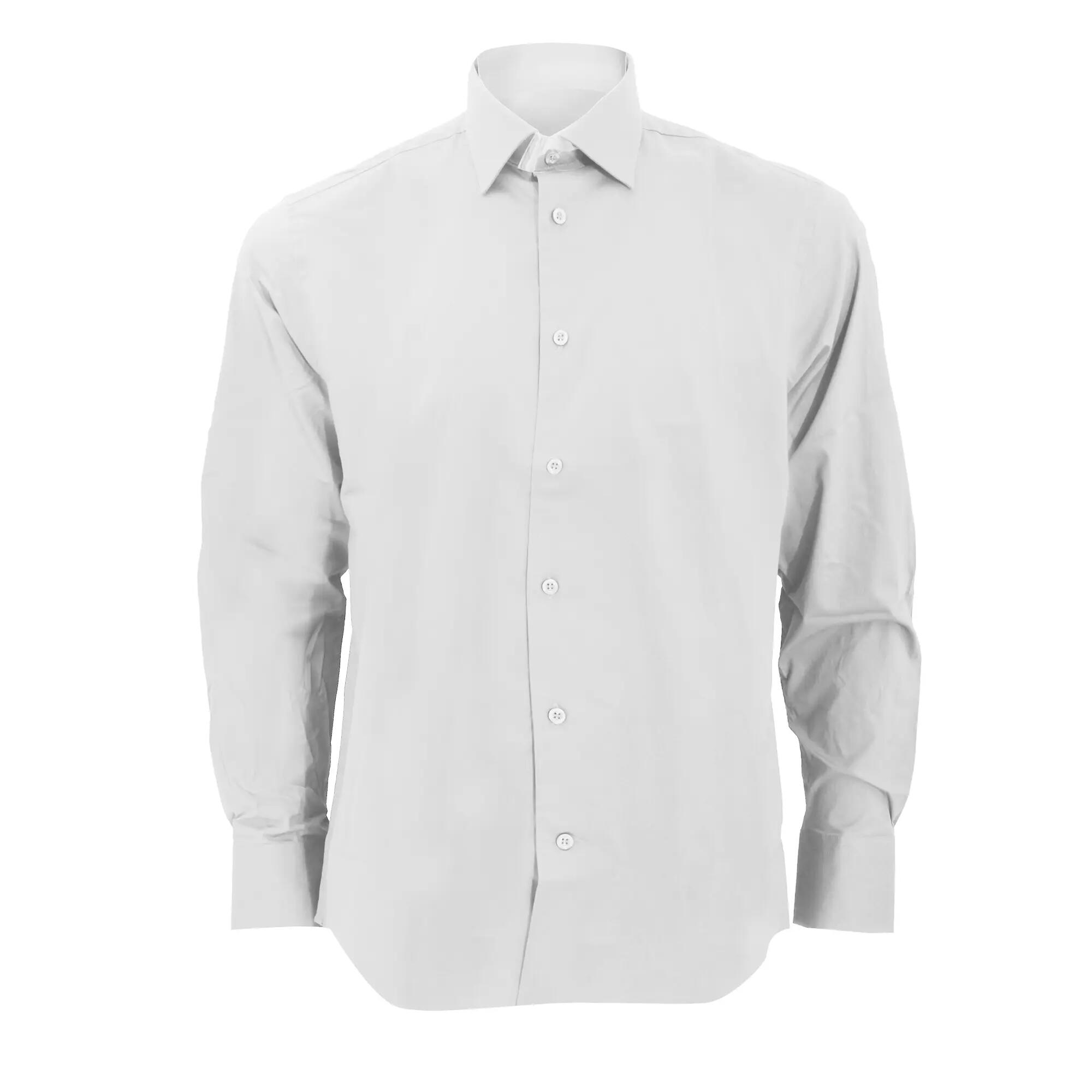 Russell Collection Mens Long Sleeve Easy Care Fitted Shirt