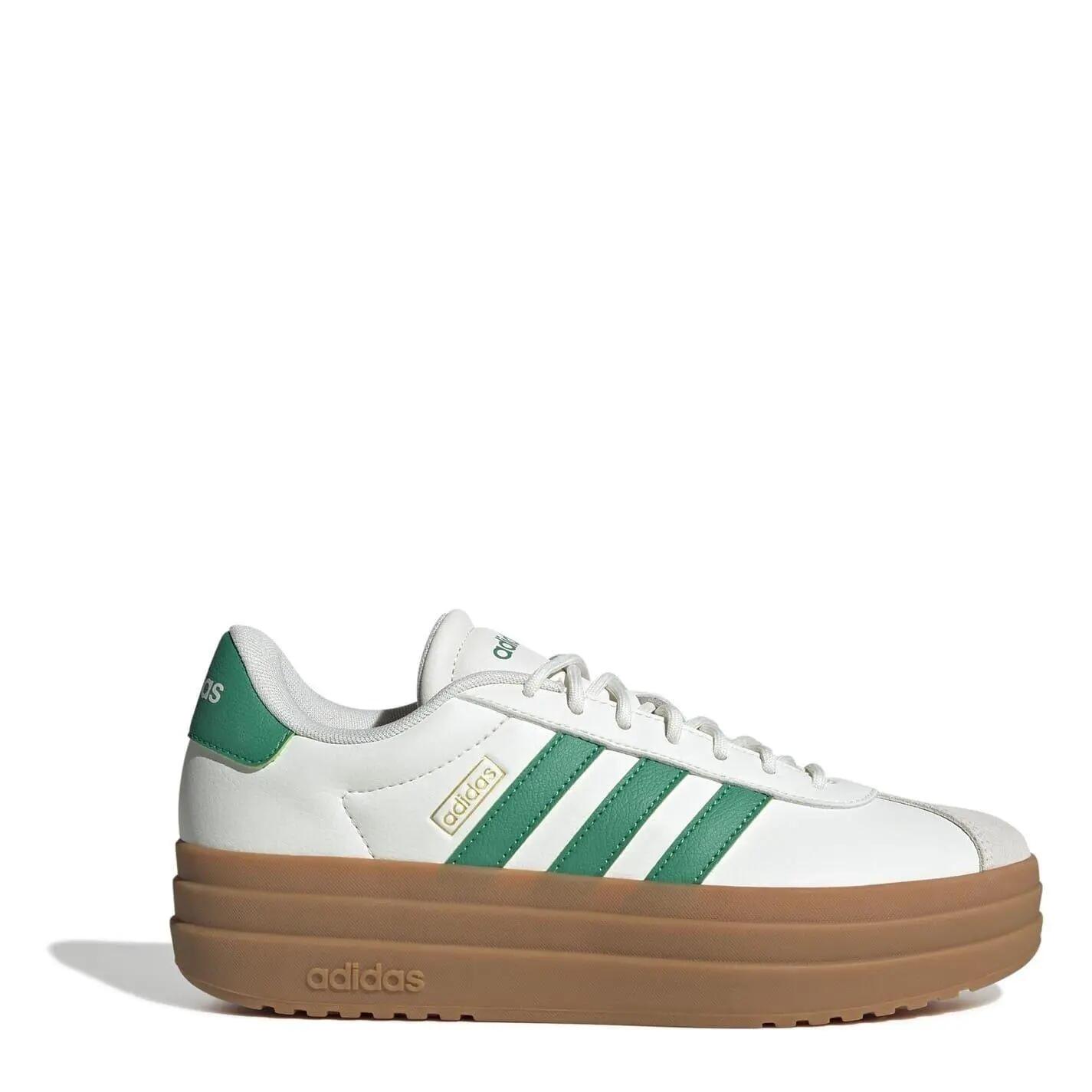 Adidas Womens/Ladies Court Bold Leather Trainers