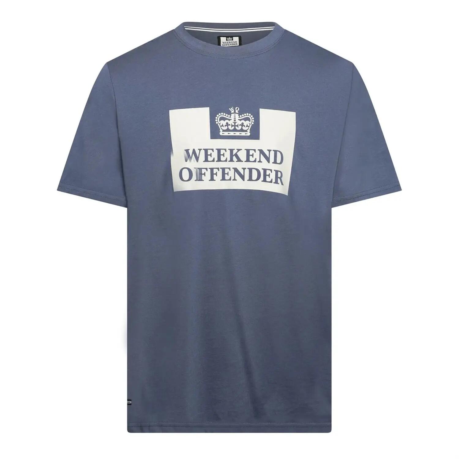Weekend Offender Mens McMoney Graphic Print Regular T-Shirt