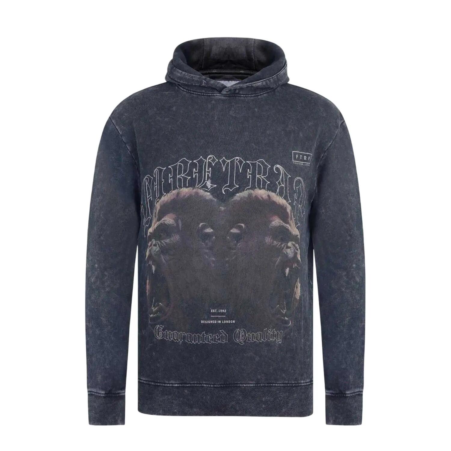 Firetrap Mens Gorilla Hoodie