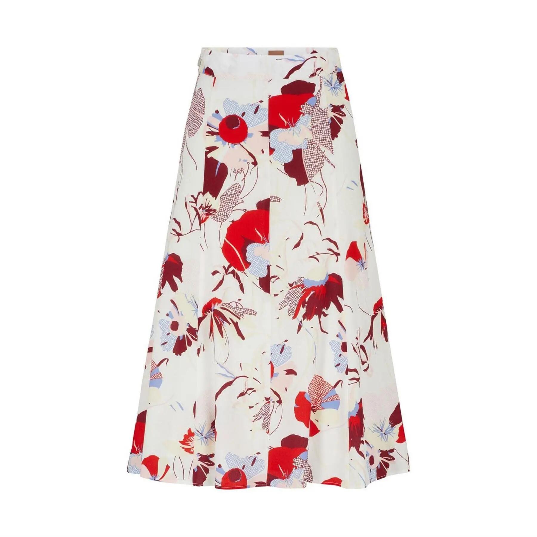 Boss Womens/Ladies Vallua High Waist Midi Skirt