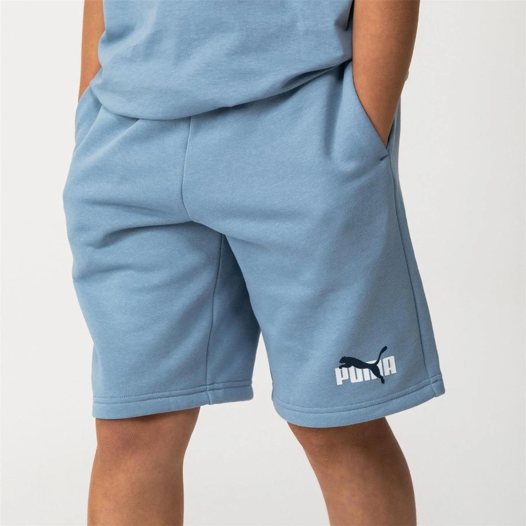 Puma Boys Fleece Logo Regular Shorts