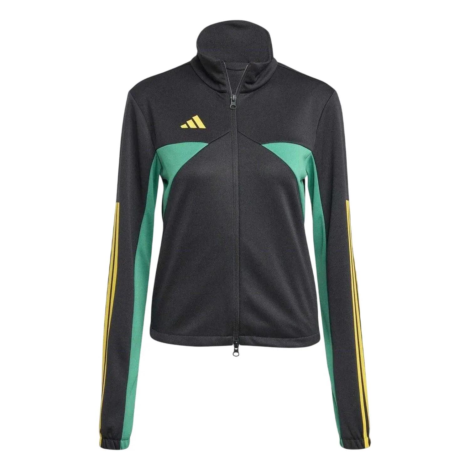 Adidas Womens/Ladies Colour Block Mock Neck Track Jacket