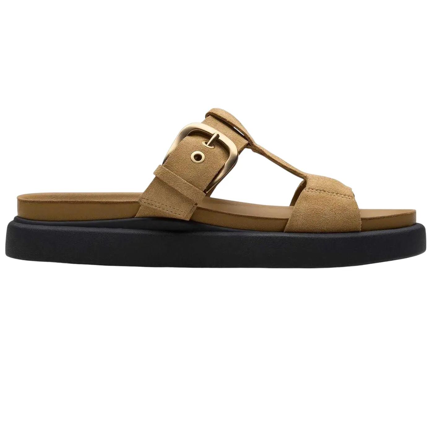 Clarks Womens/Ladies Aristella Suede Mules