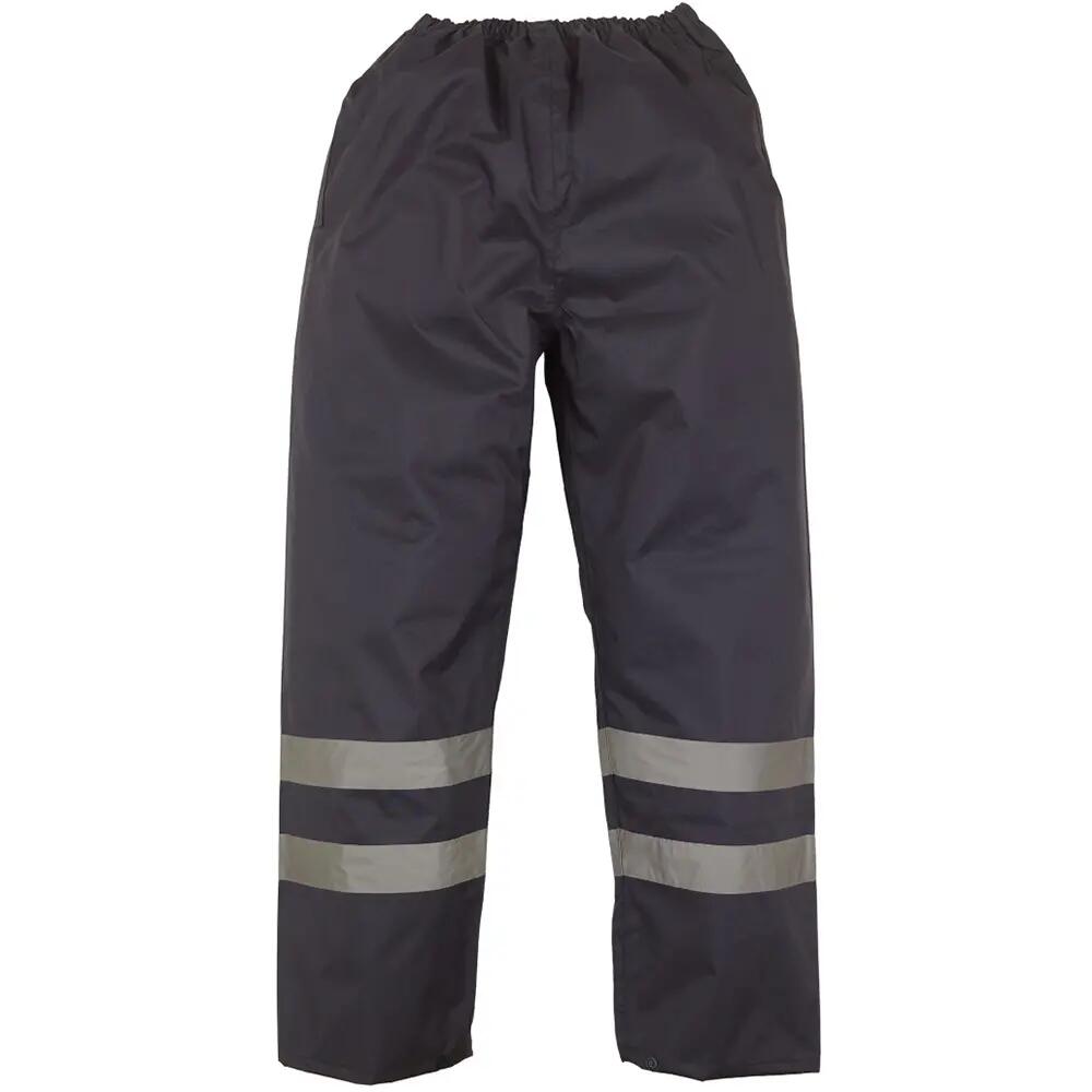 Yoko Mens Hi-Vis Waterproof Contractor Over Trousers