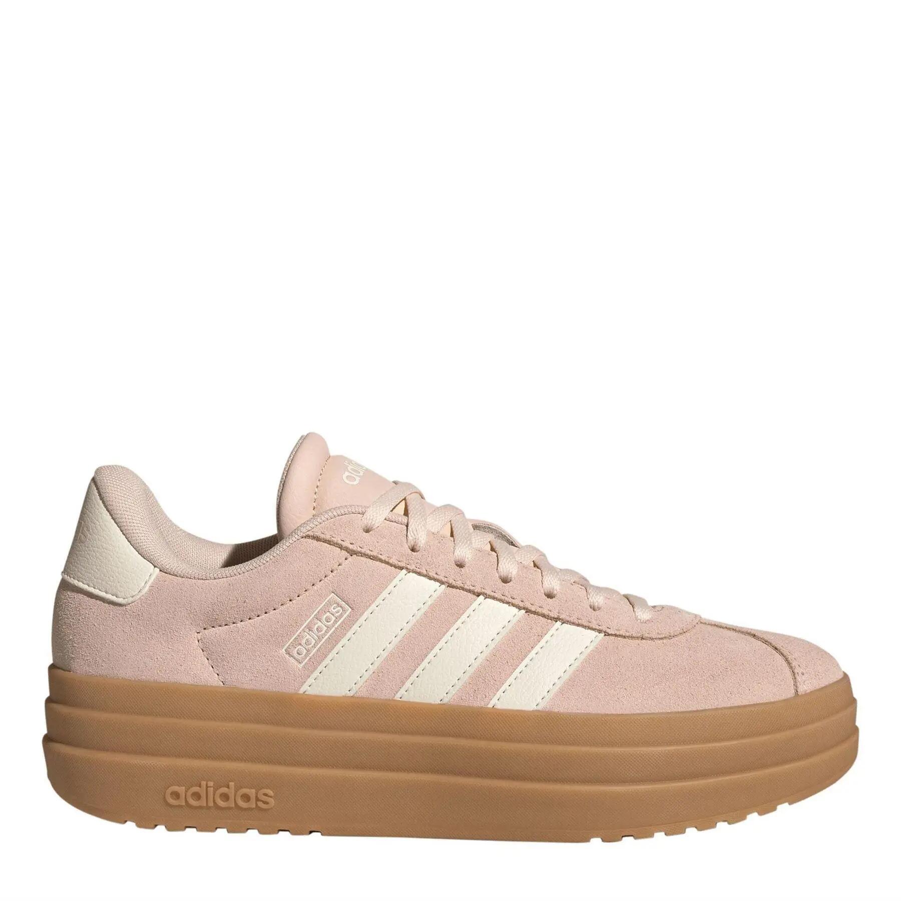 Adidas Womens/Ladies Court Bold Leather Trainers