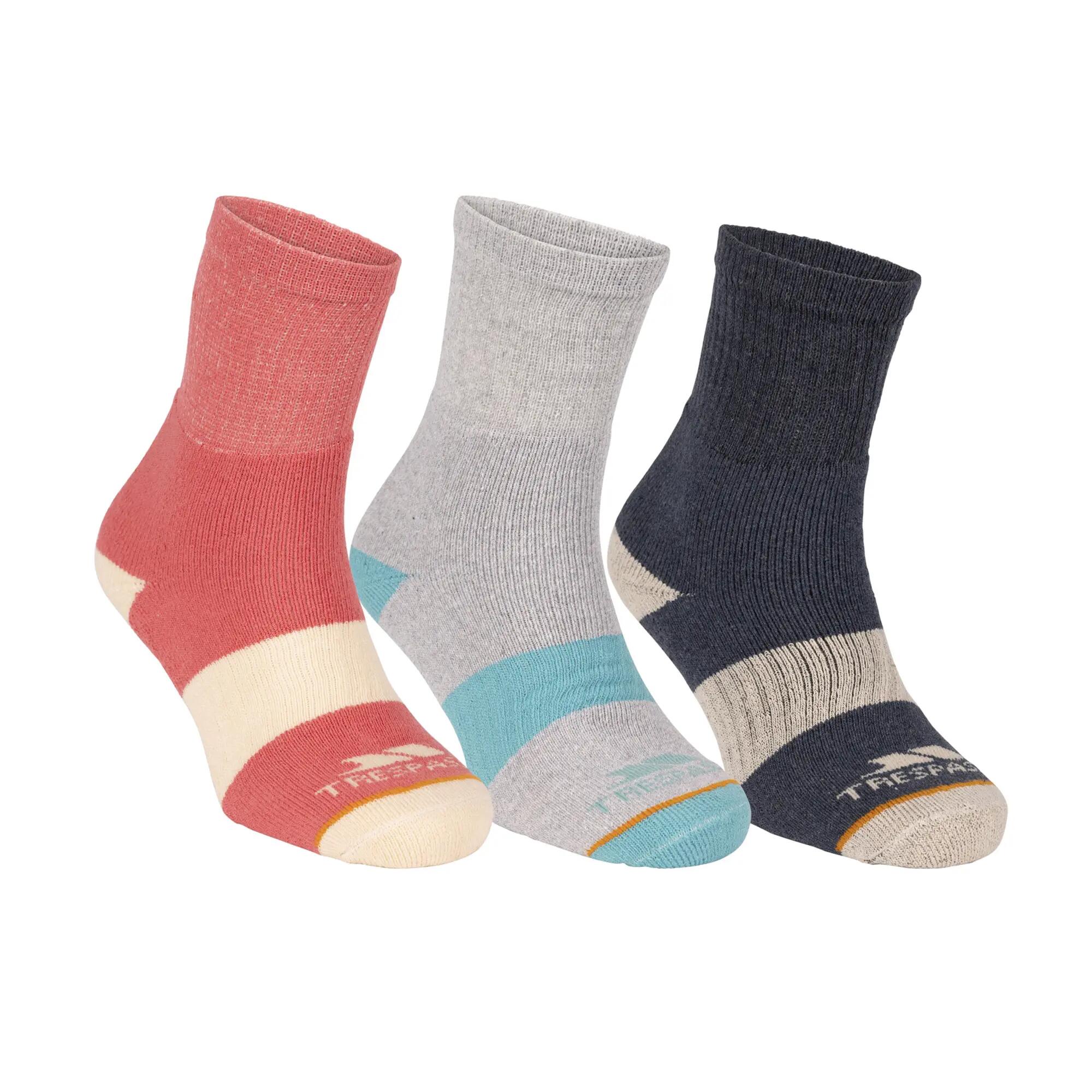 Trespass Womens/Ladies Wendall Socks (Pack of 5)