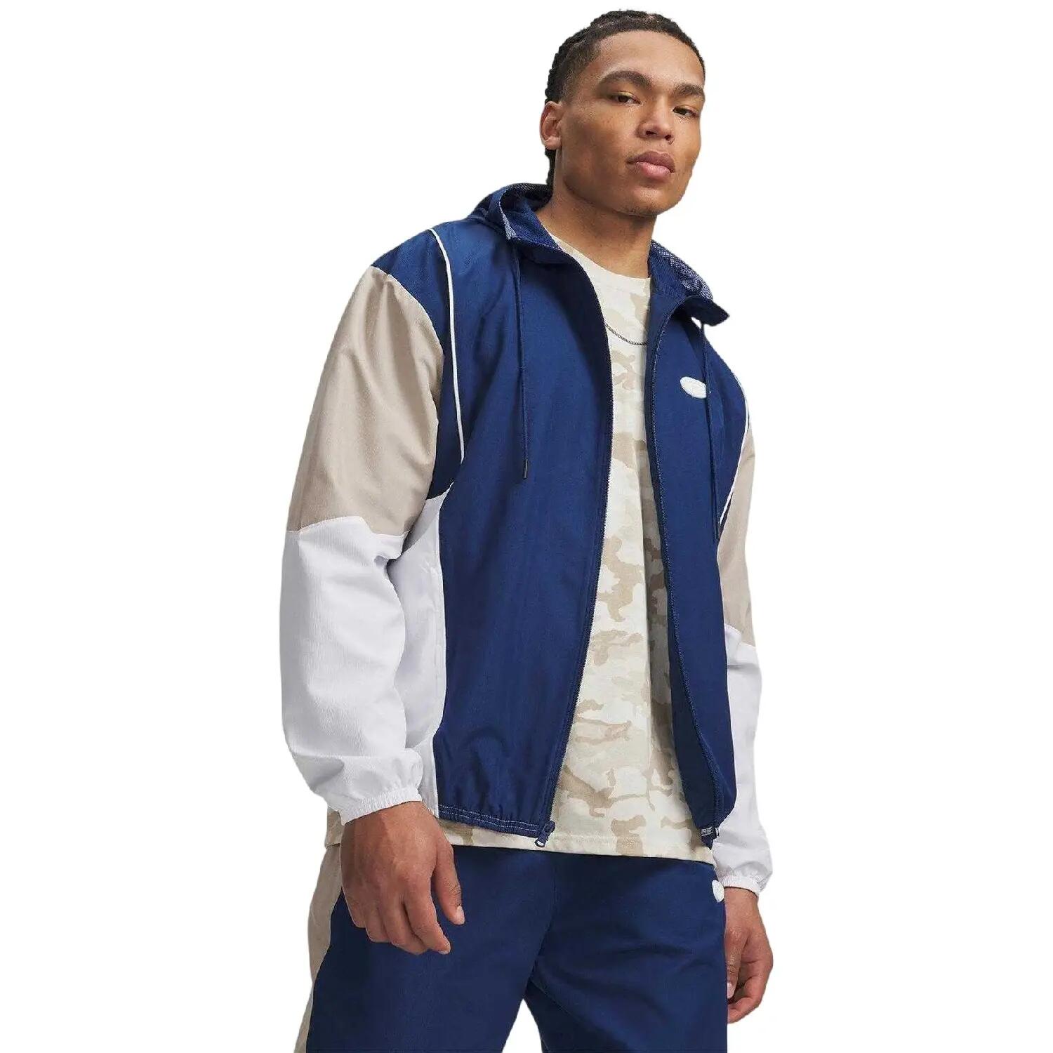Under Armour Mens Rival Hooded Hooded Jacket