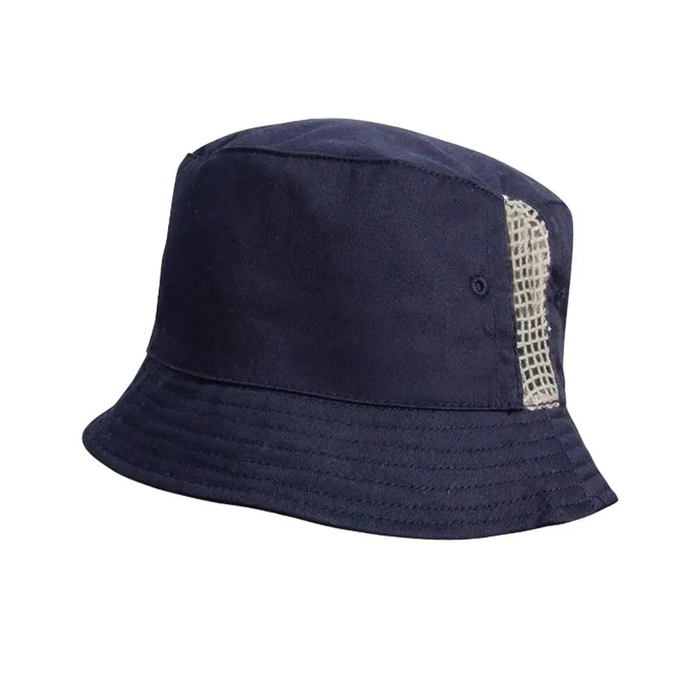 Result Headwear Deluxe Washed Cotton Side Panels Bucket Hat