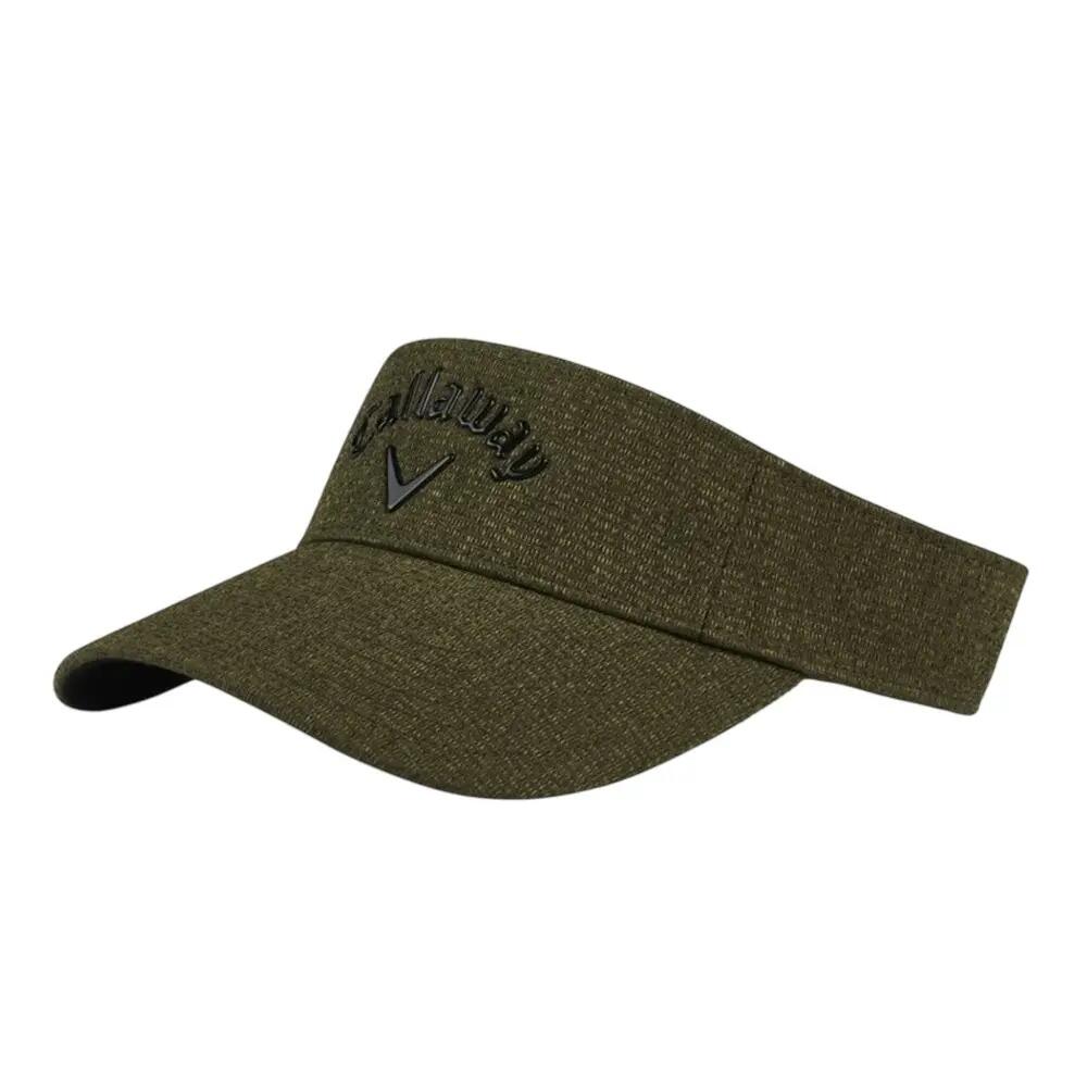 Callaway Mens Metallic Performance Logo Visor Cap