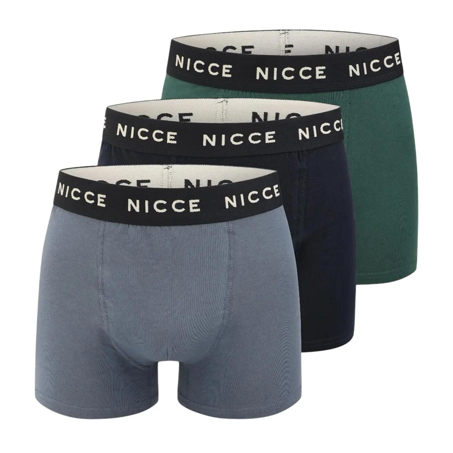 Nicce Mens Leming Boxer Shorts (Pack of 3)