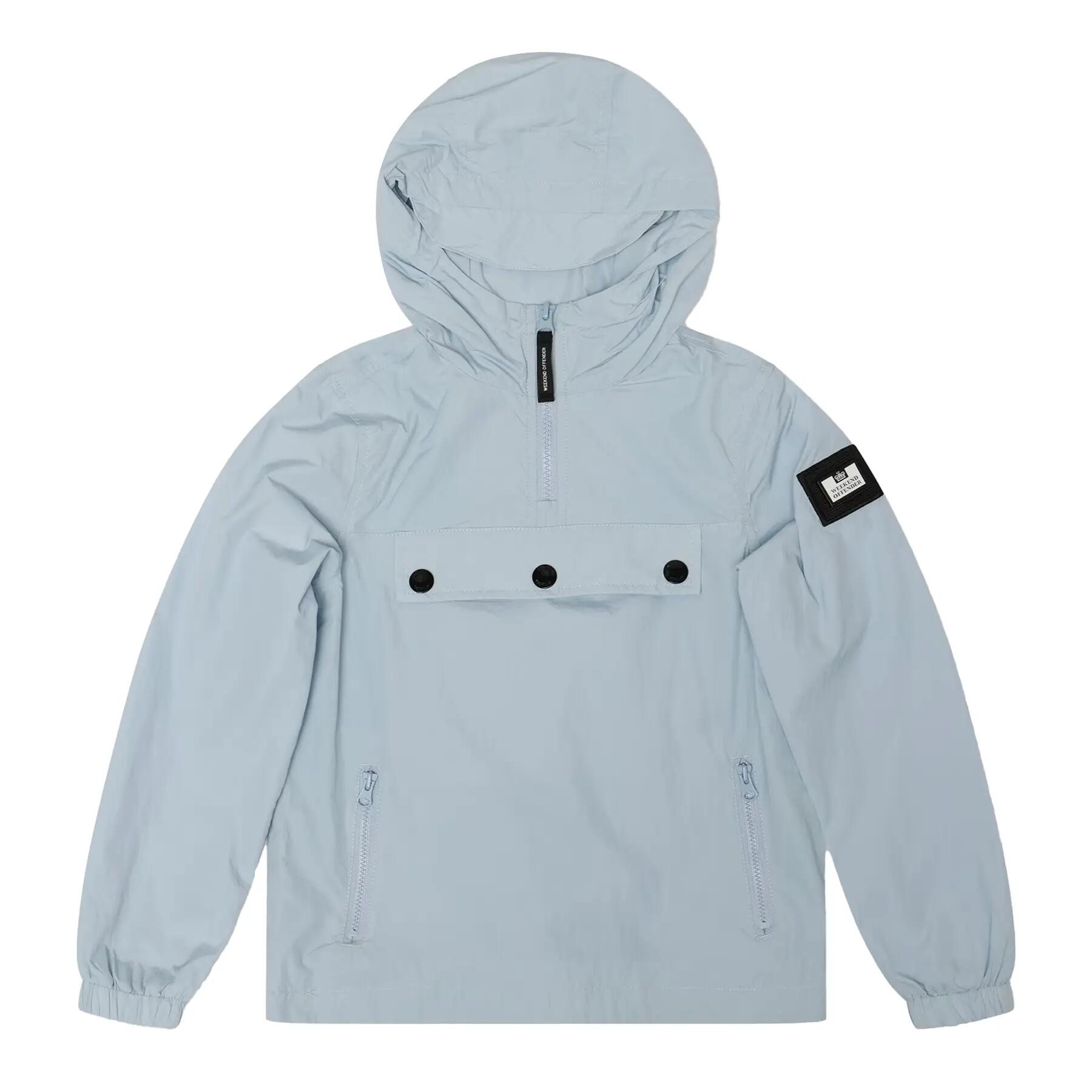 Weekend Offender Boys Hooded Quarter Zip Puffer Jacket
