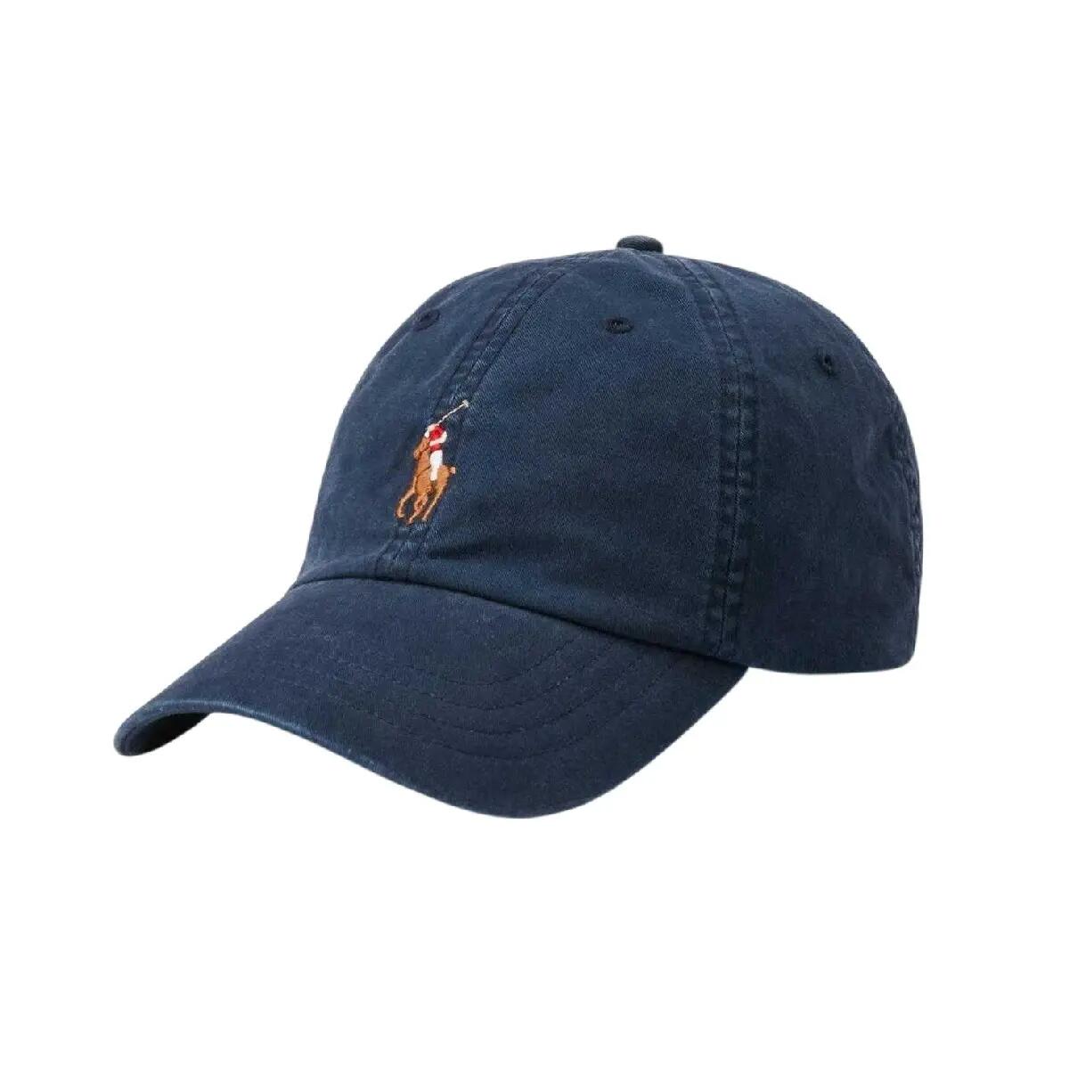 Ralph Lauren Leather Trim Sport Cap