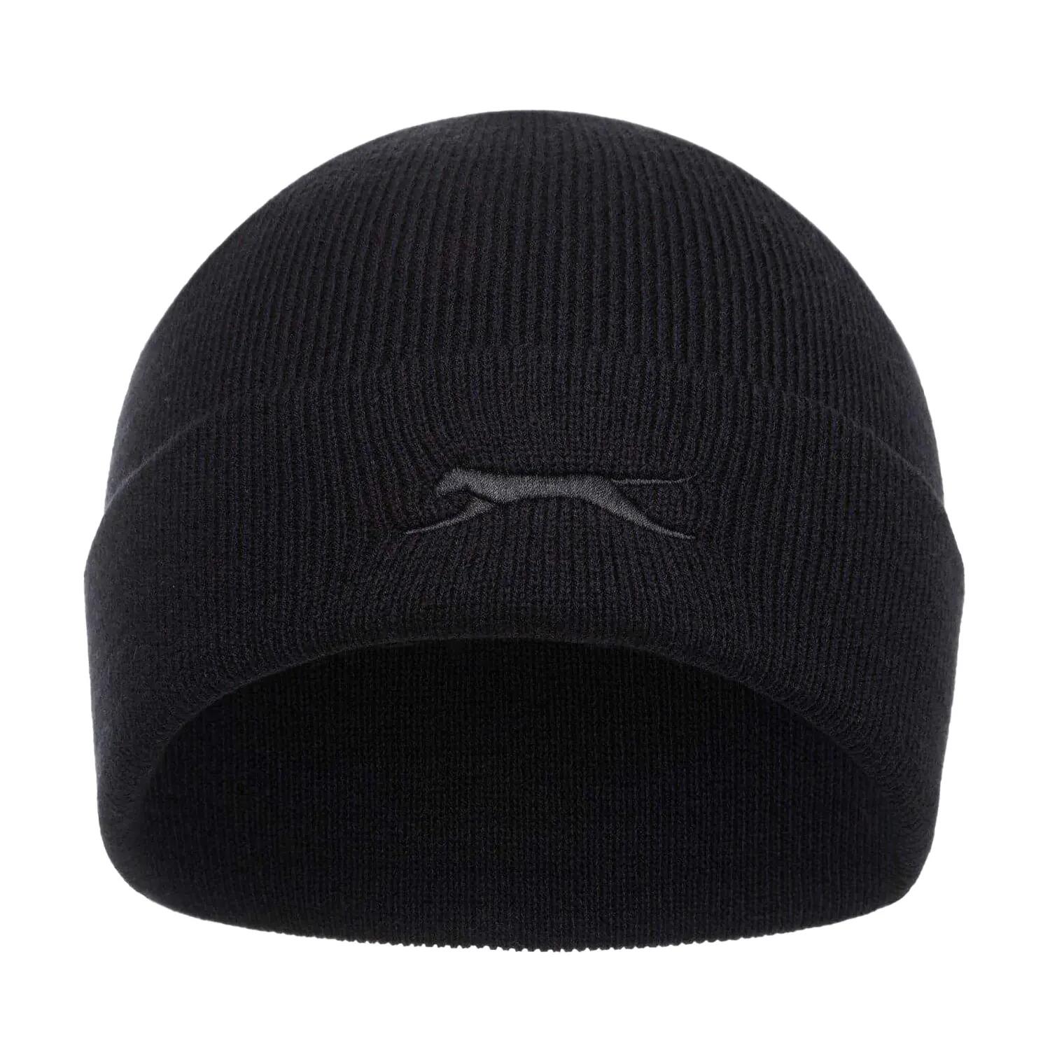 Slazenger Mens Ribbed Acrylic Winter Beanie