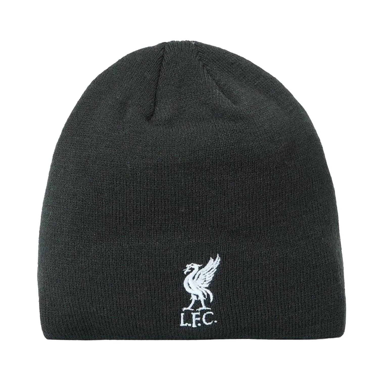Liverpool FC Unisex Adult Team Ribbed Beanie