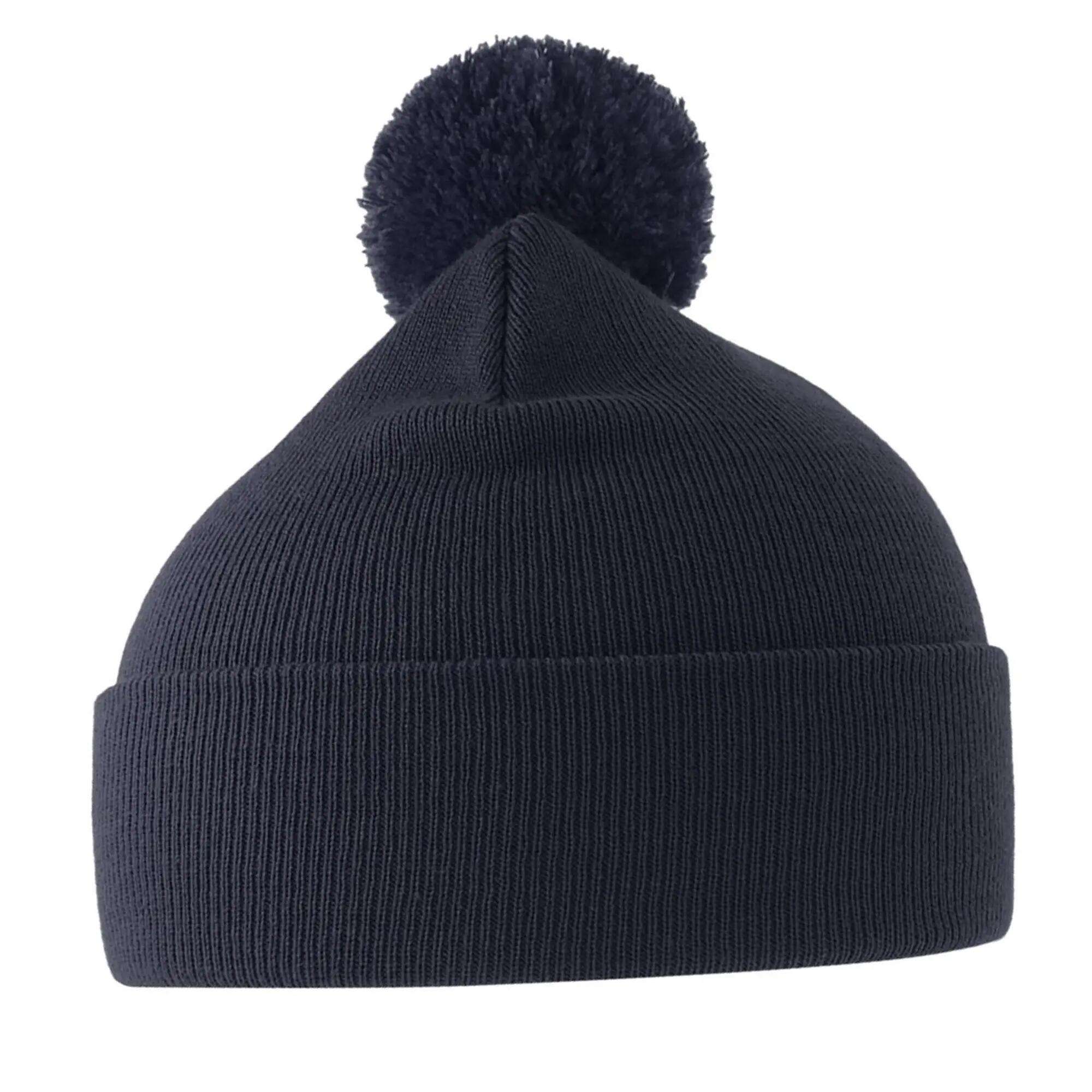 Atlantis Unisex Adult Wind S Pom Pom Recycled Double Skin Cuffed Beanie