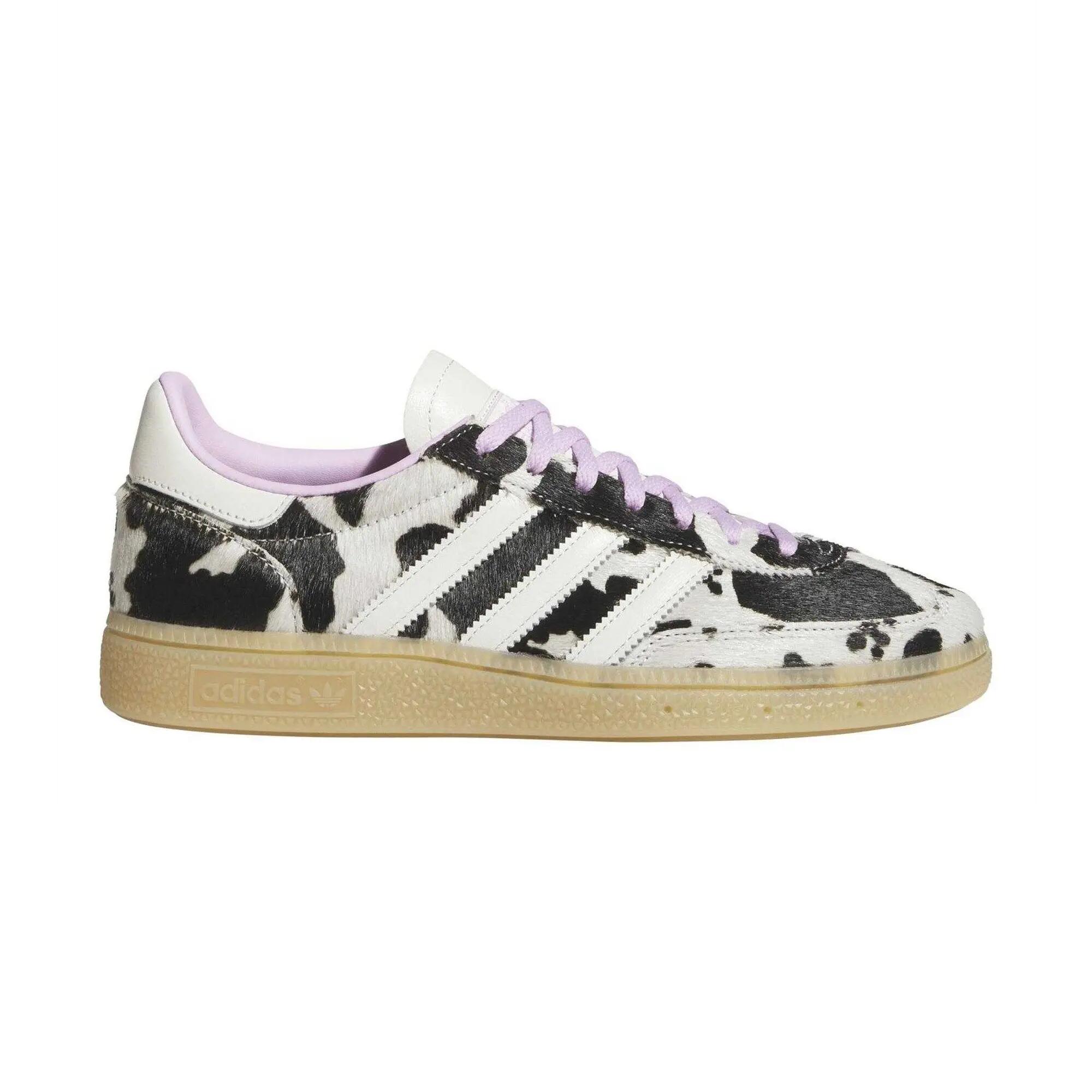 Adidas Womens/Ladies Handball Spezial Cow Print Suede Trainers