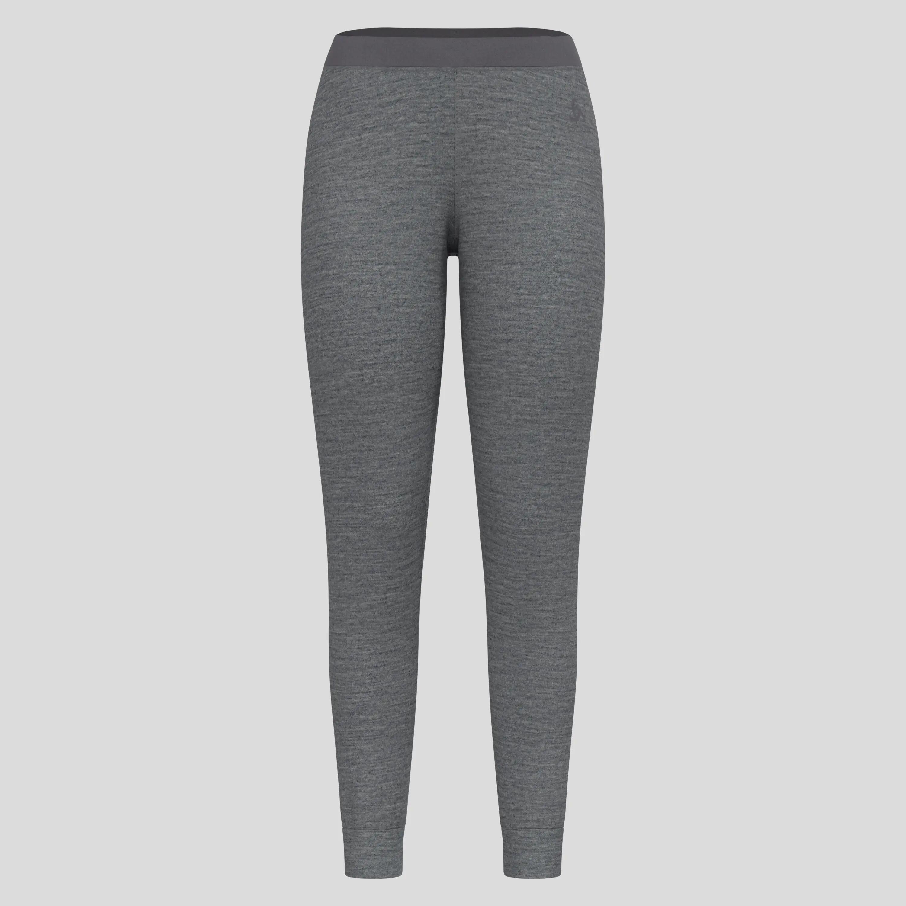 Collant Long Femme Odlo Merinos 200 Natural Gris 4/6