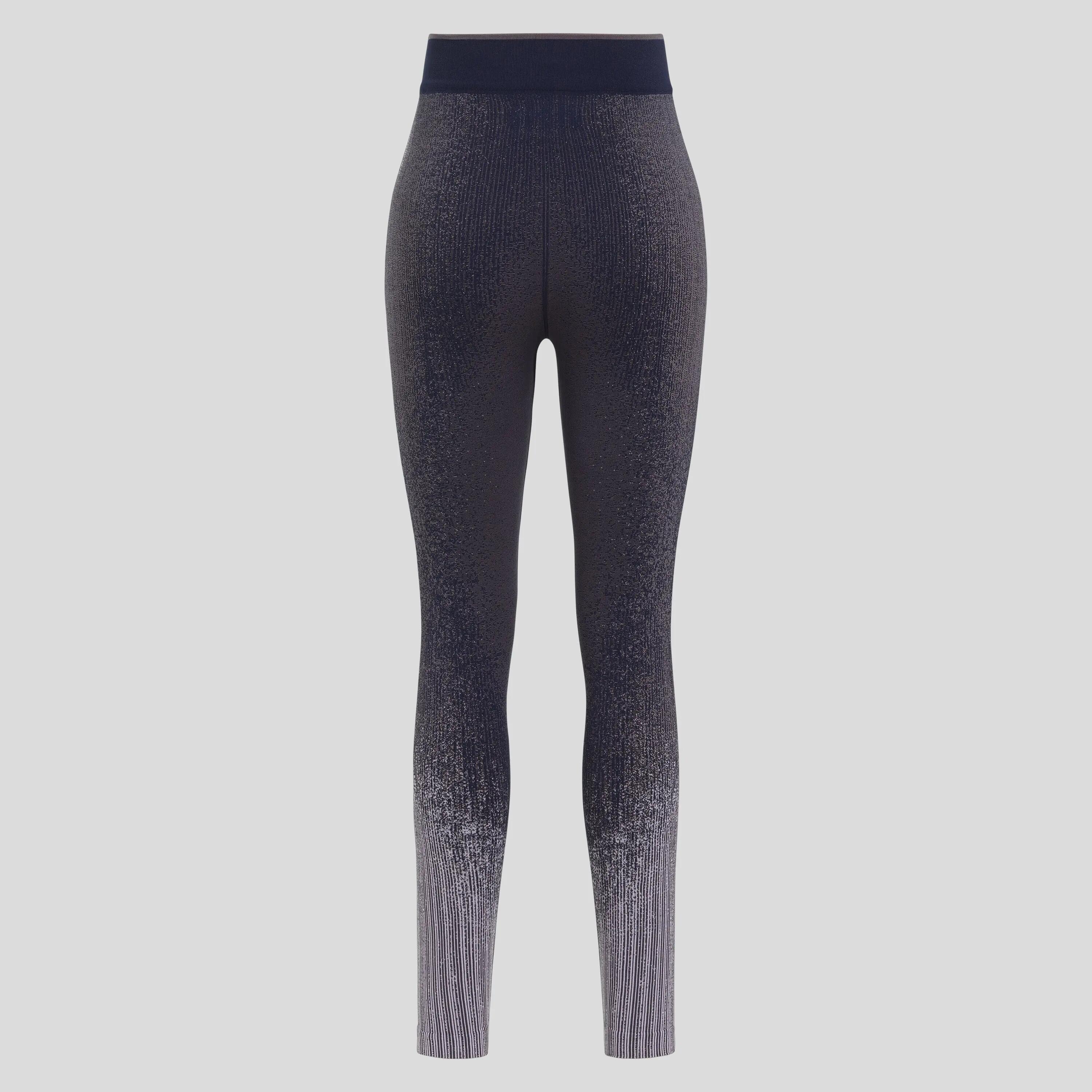 Legginsy termoaktywne damskie ODLO Performance Warm Blackcomb BL 8/8