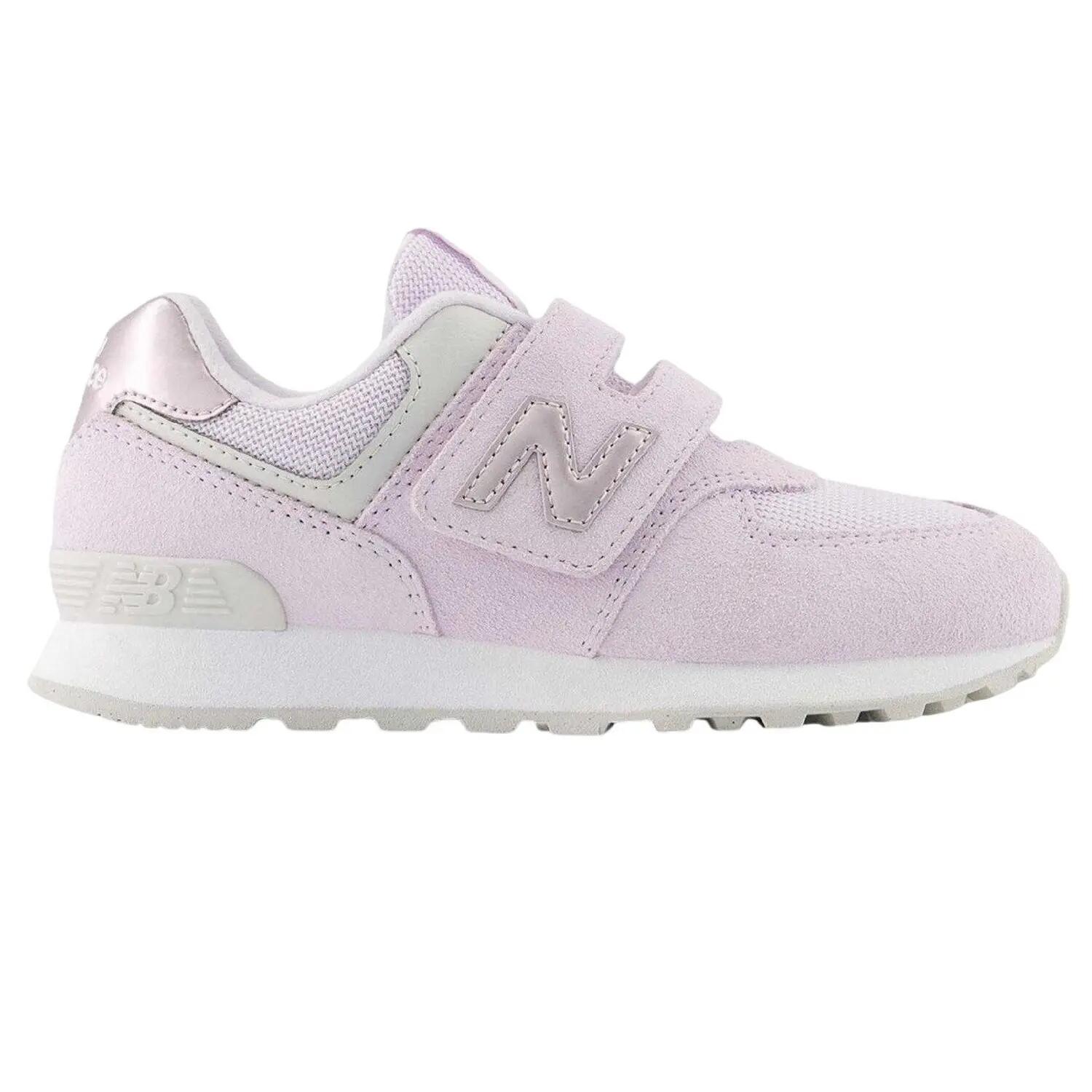 New Balance Childrens/Kids 574 Suede Flat Trainers