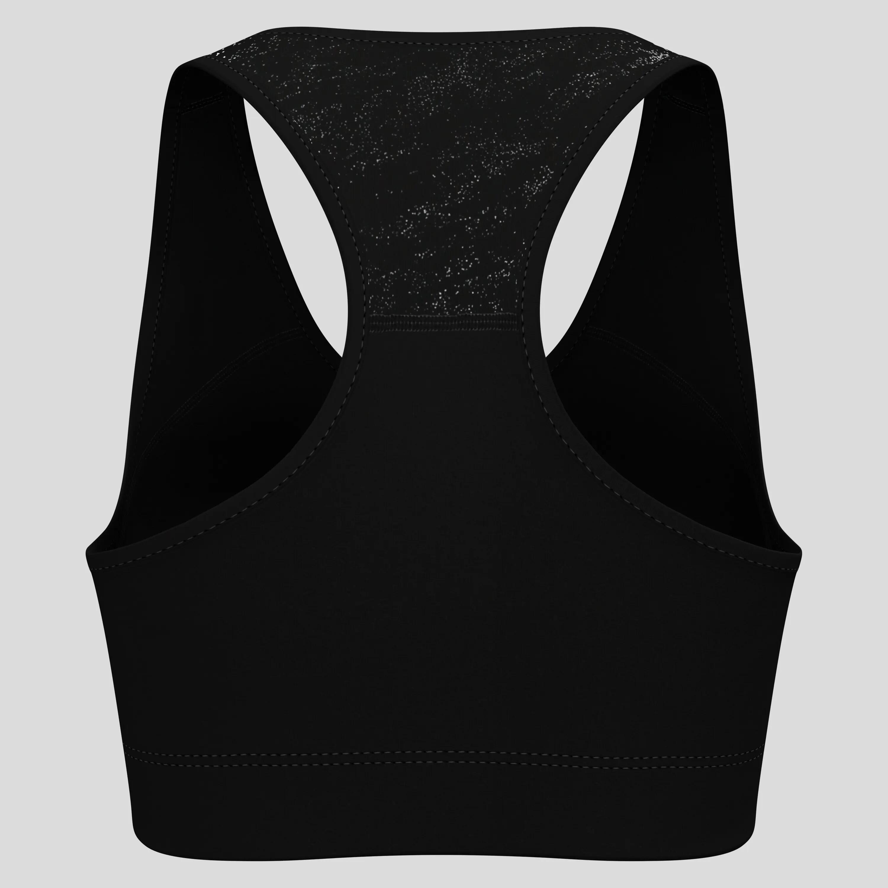 Brassière Odlo Essentials Print Noir 6/6