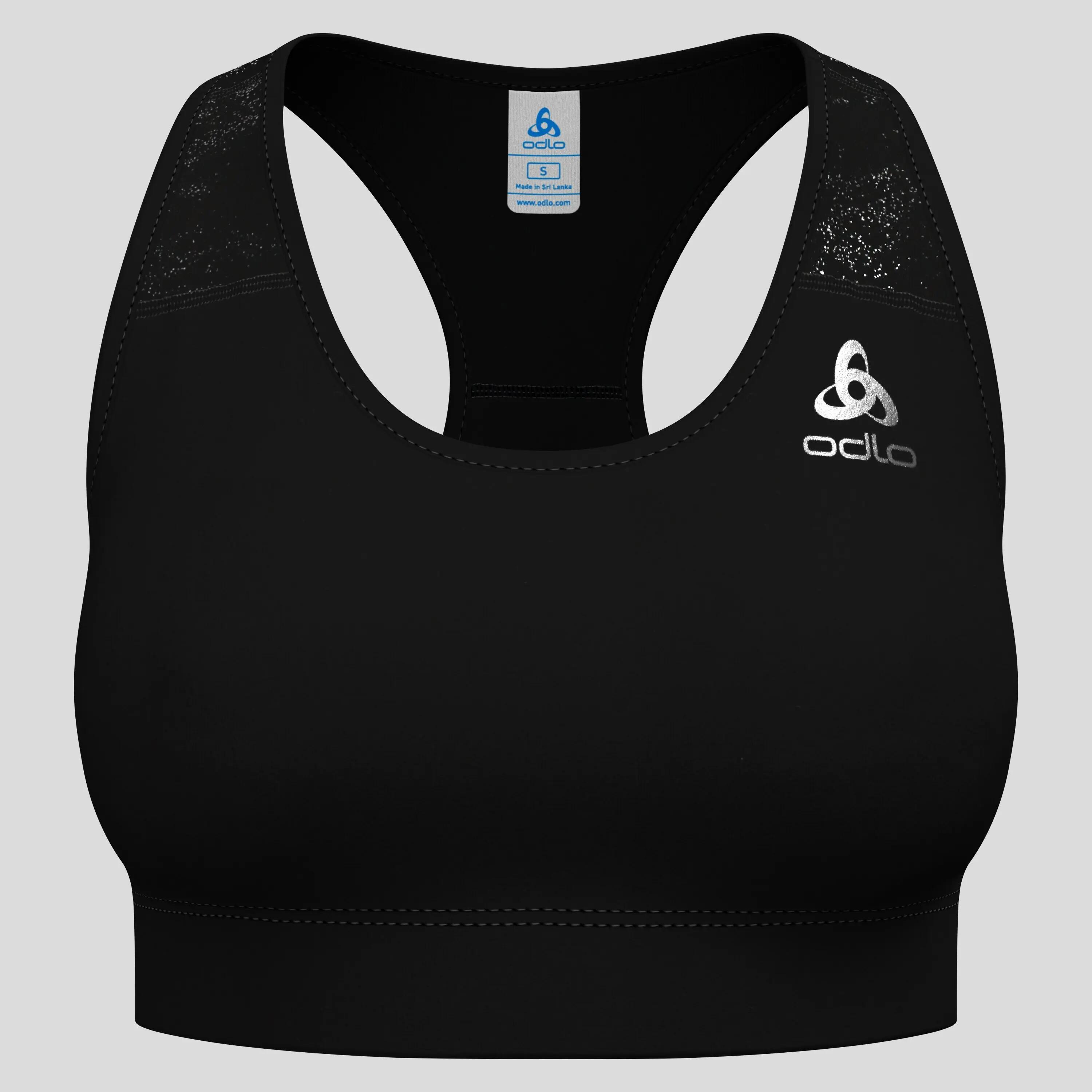 Brassière Odlo Essentials Print Noir 5/6