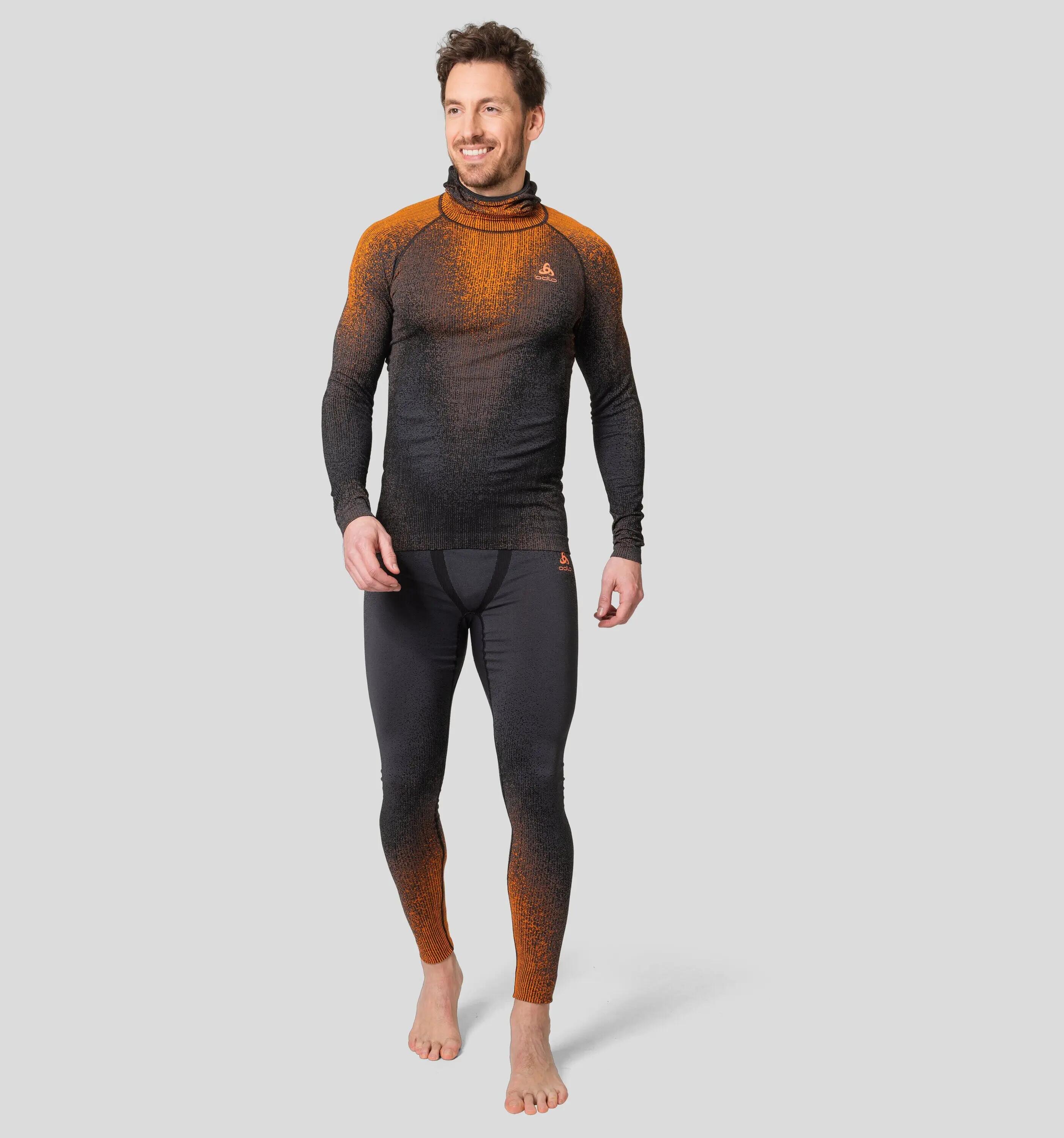 Pantaloni termici da uomo ODLO Blackcomb Eco 4/7