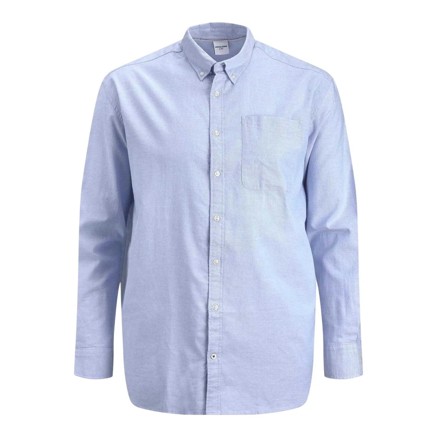 Jack And Jones Mens Oxford Chest Pocket Shirt