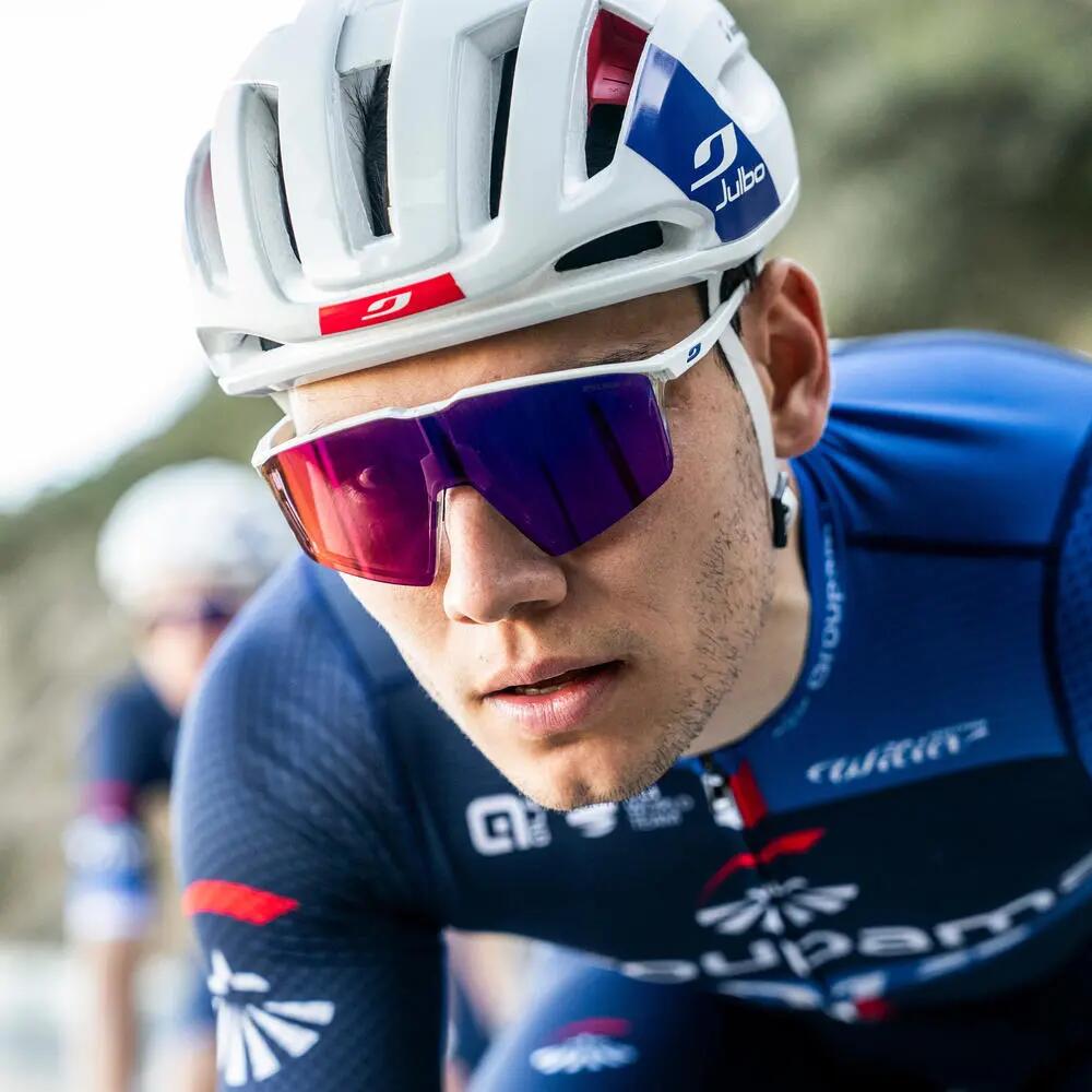 Okulary rowerowe JULBO EDGE GROUPAMA-FDJ biały kat. 3 HD Spectron 7/7