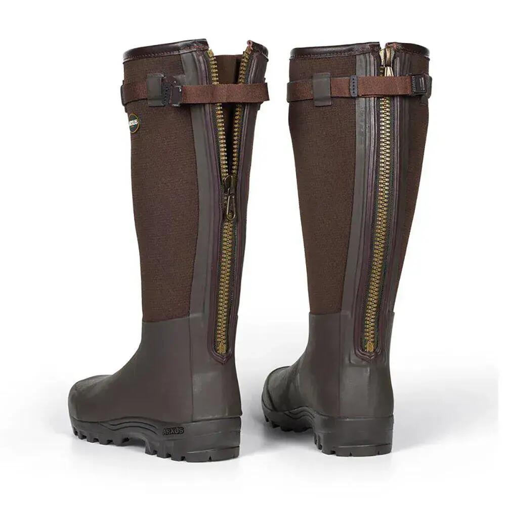 Bottes de chasse Arxus Primo Country Zip marron foncé 4/5