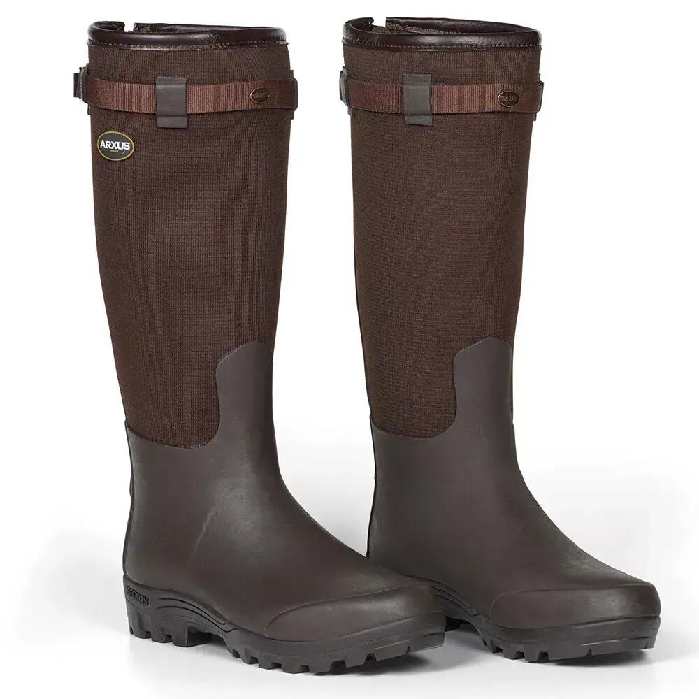 Bottes de chasse Arxus Primo Country Zip marron foncé 2/5