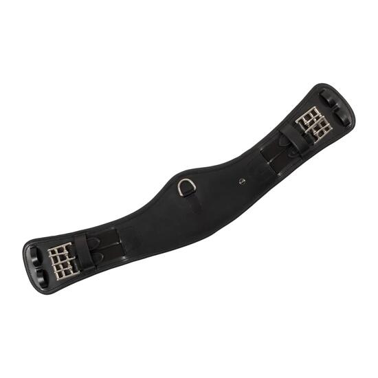 Sangle de dressage anatomique en cuir avec pin siglé