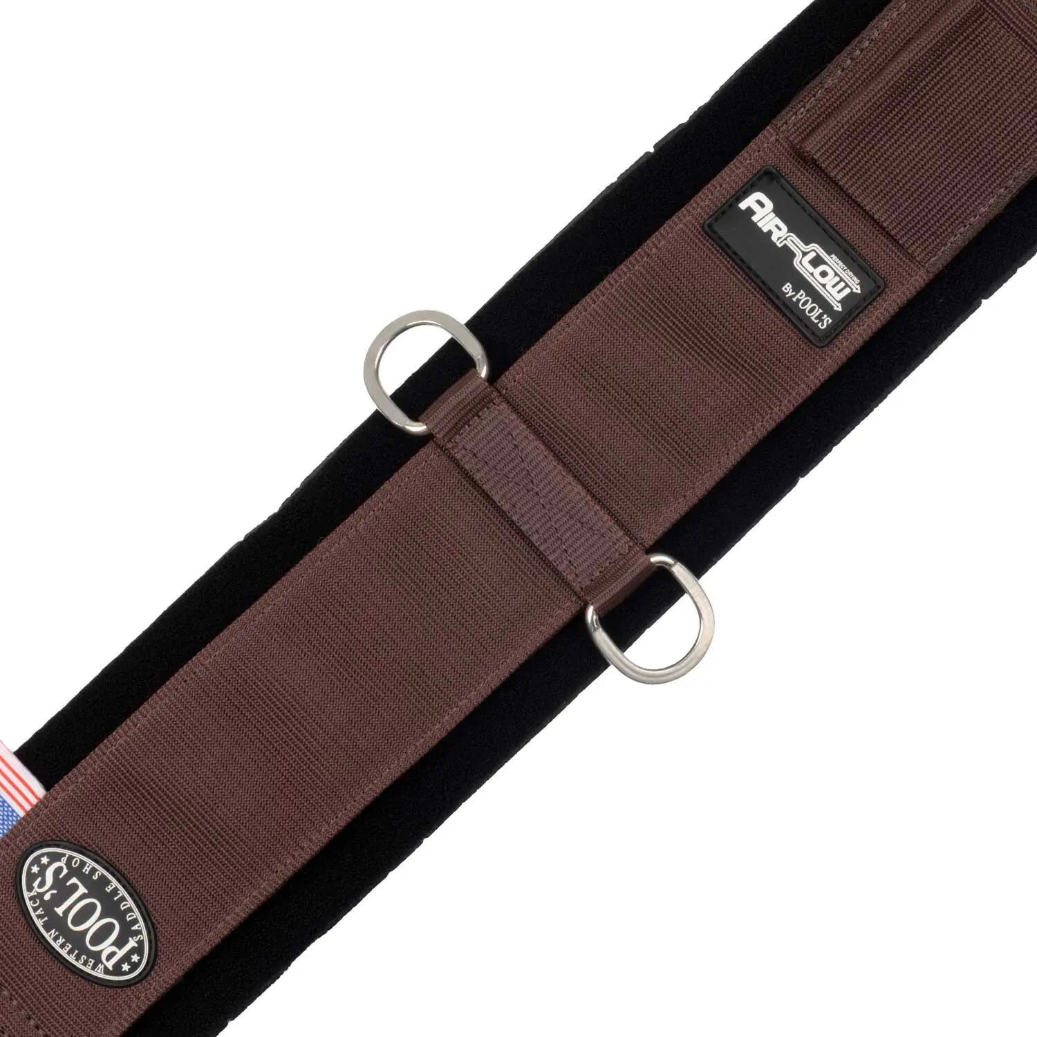 Sangle ventrale pool's airflow en néoprène à velcro et boucle inox 3/5