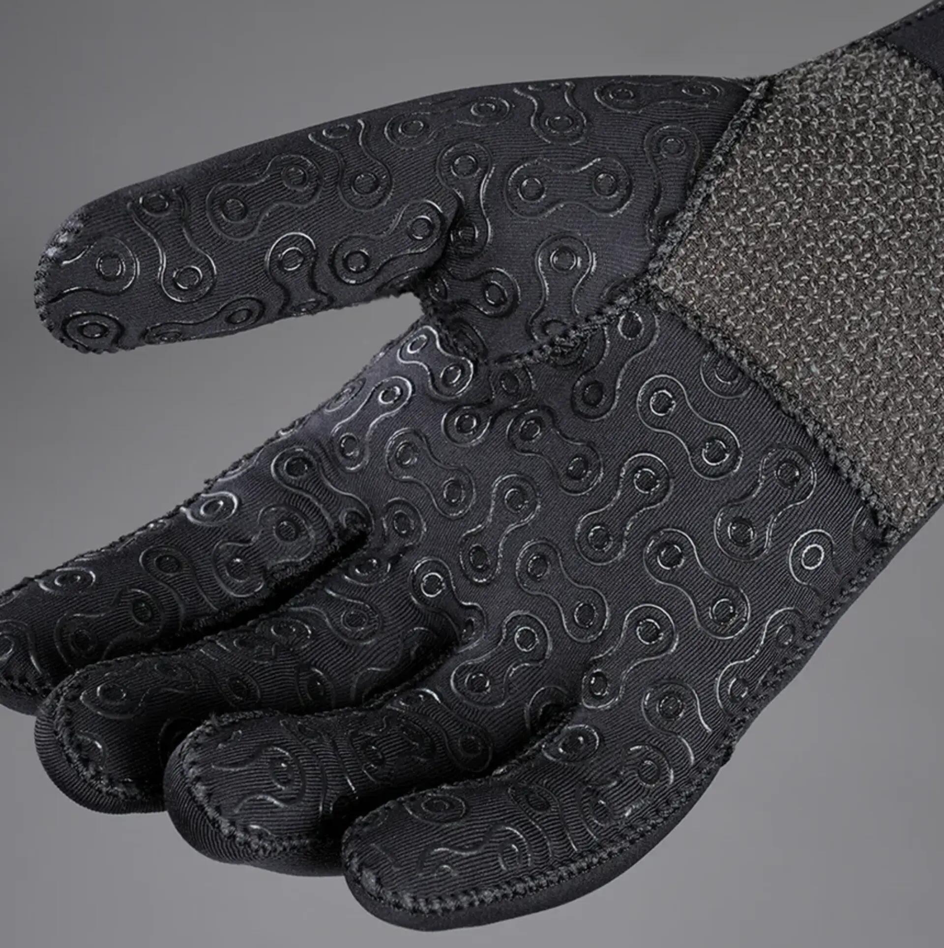 gants vélo hiver DAREVIE néoprène 3 mm antidérapants 5/6