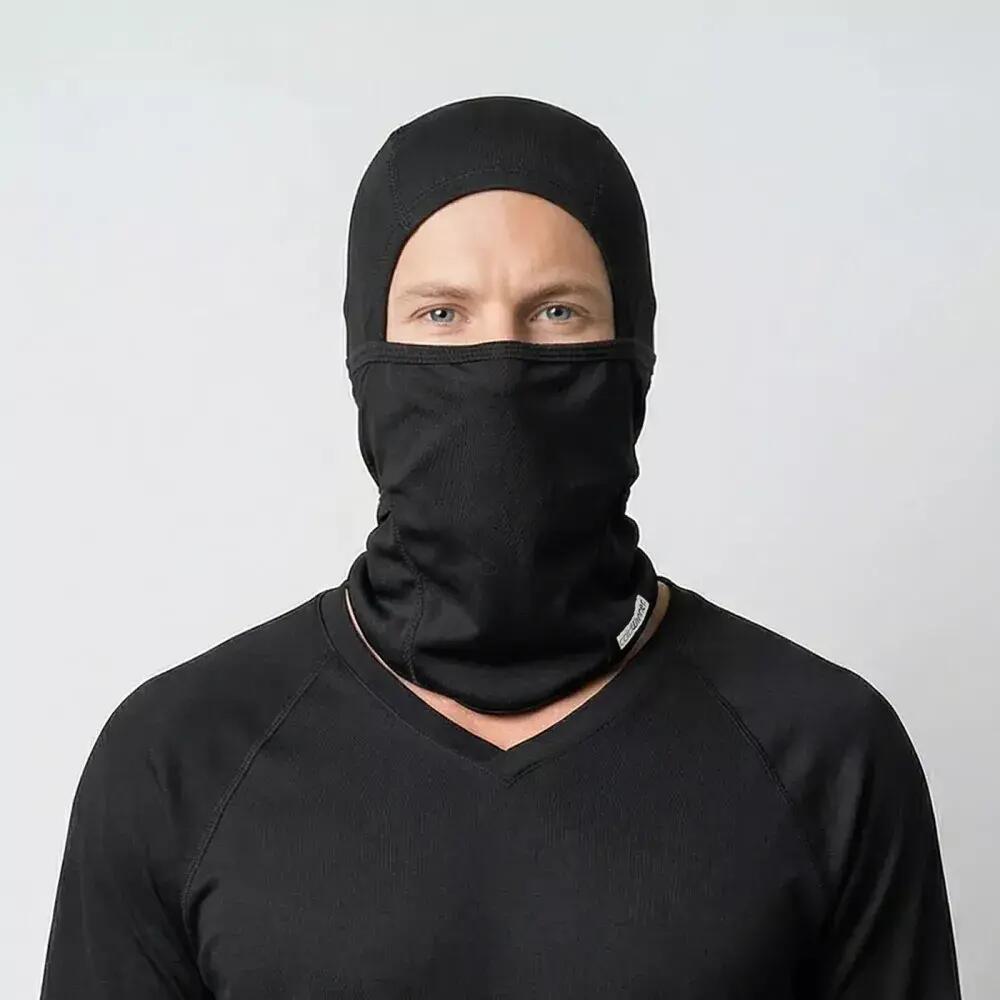 Cagoule de Randonnée unisexe Thermique USKA Noir 2/3