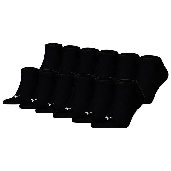 Socken Unisex 12er Pack Stretch-Sneaker Plain ECOM 12P