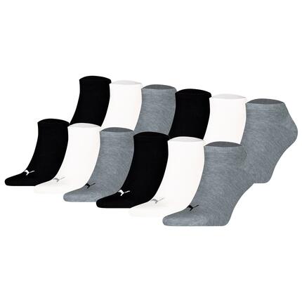 Socken Unisex 12er Pack Stretch-Sneaker Plain ECOM 12P