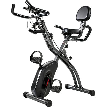 Vélo d'Appartement - Pliable Silencieux 8 Niveaux - Bleu