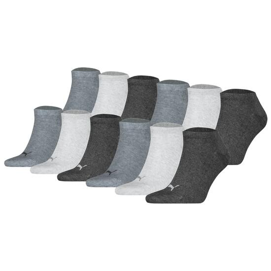 Socken Unisex 12er Pack Stretch-Sneaker Plain ECOM 12P