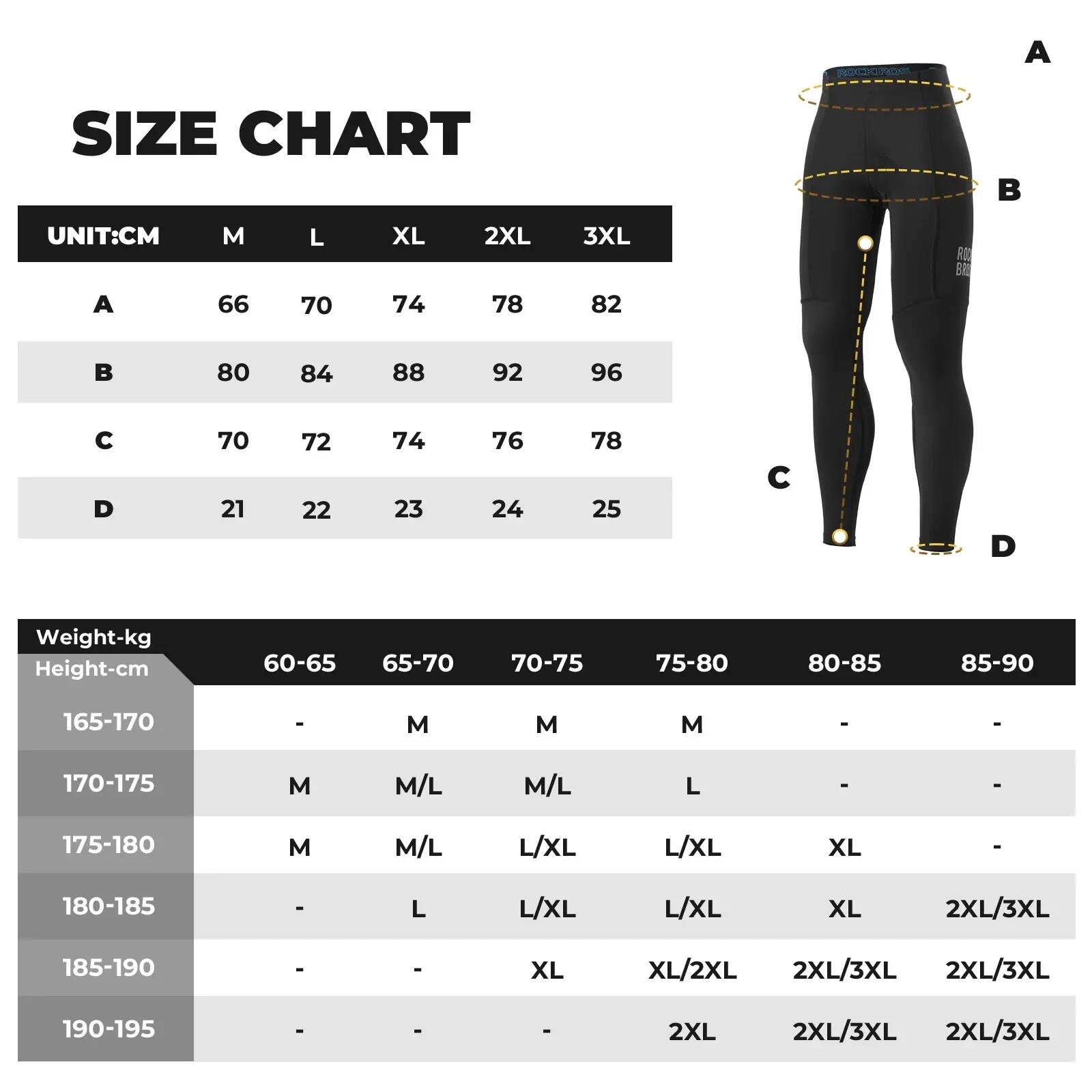 Pantalon de cyclisme homme rembourré respirant 7/7