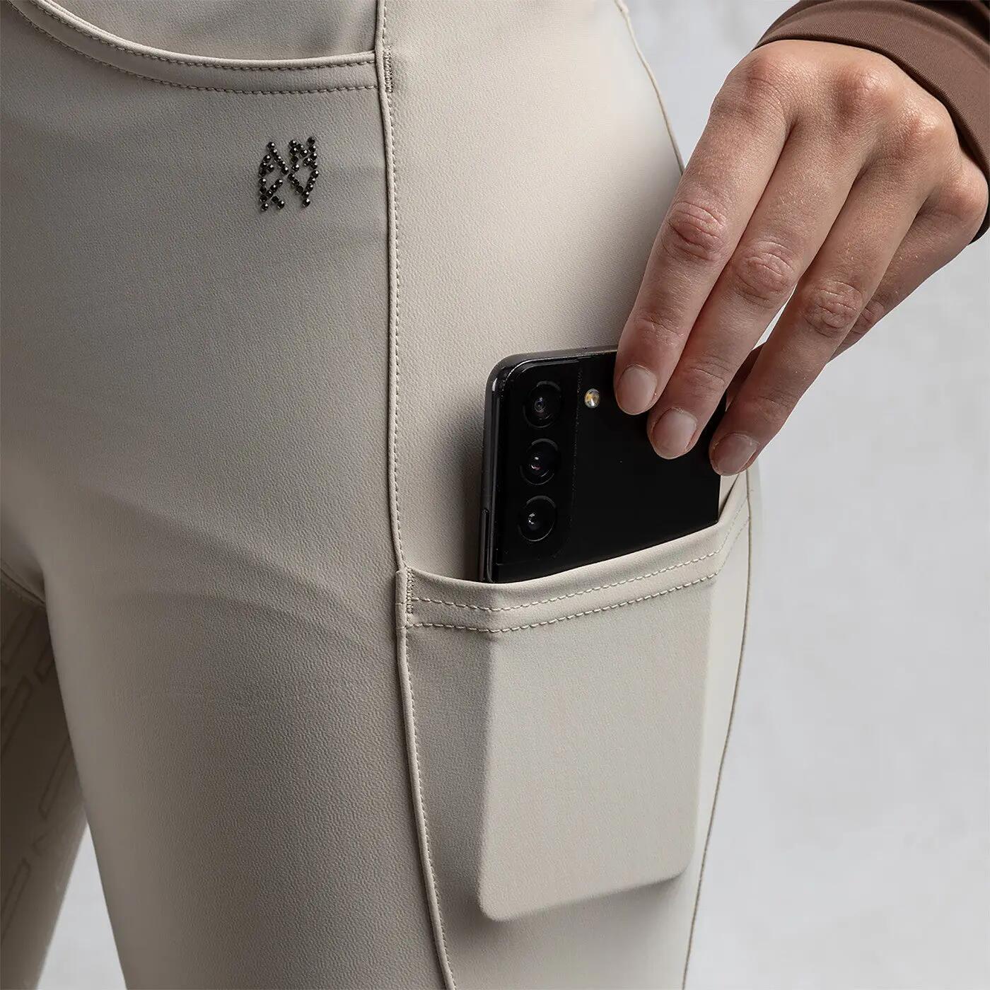 ANKY® Unity pantalone equitazione con zona silicone - Full grip - AW26 7/8