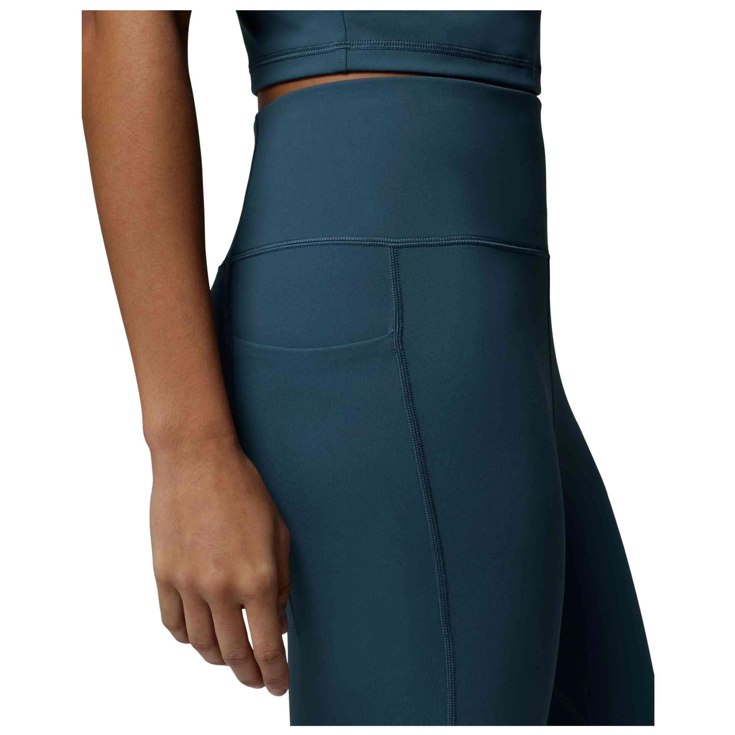 Leggings Columbia modelo Malla larga Columbia Loneridge azul índig para mulheres 5/5