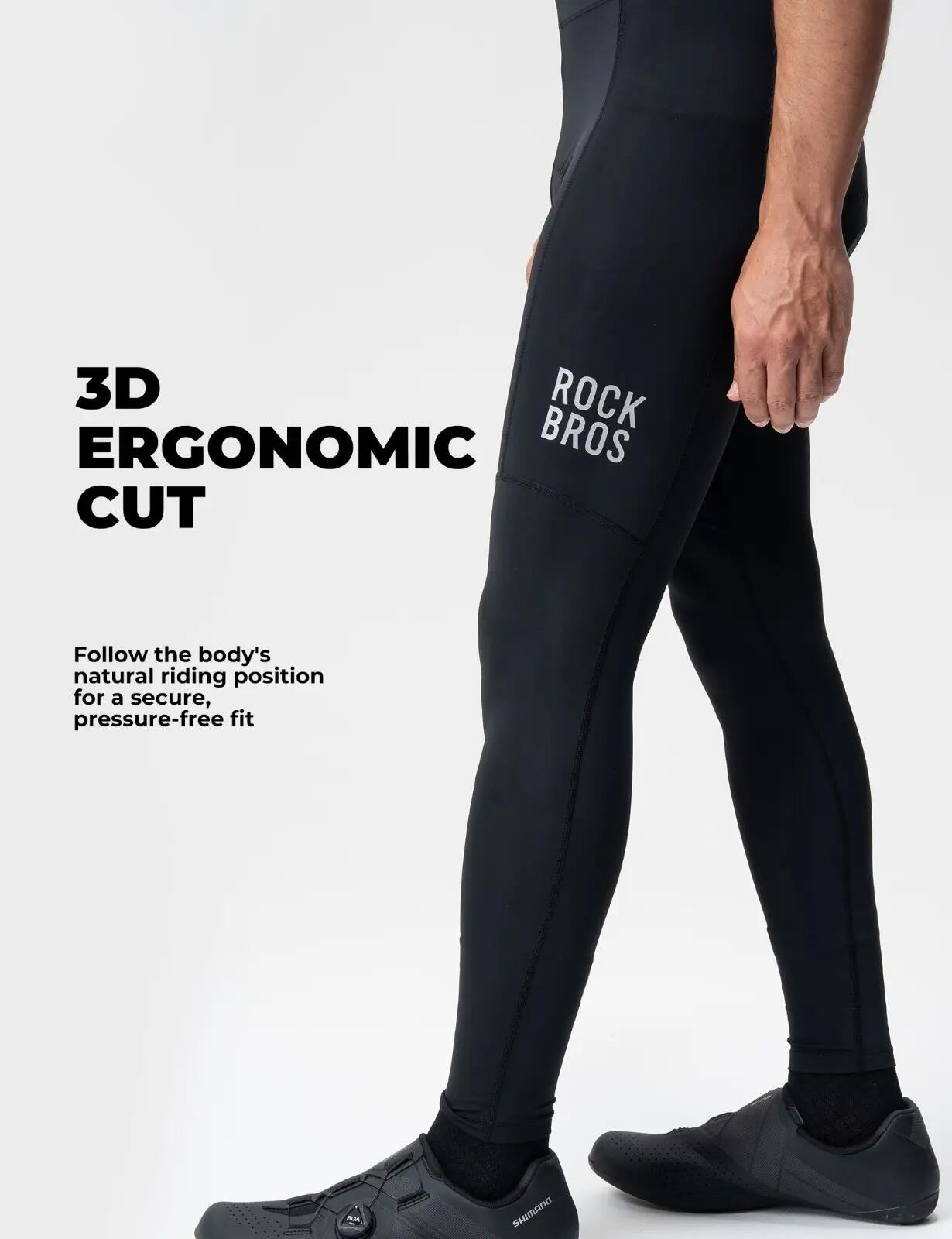 Pantalon de cyclisme homme rembourré respirant 4/7