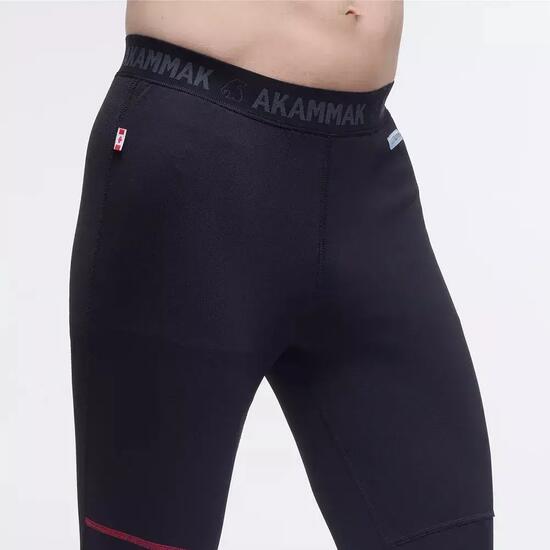 Legging de Randonnée homme Thermique PULK Noir