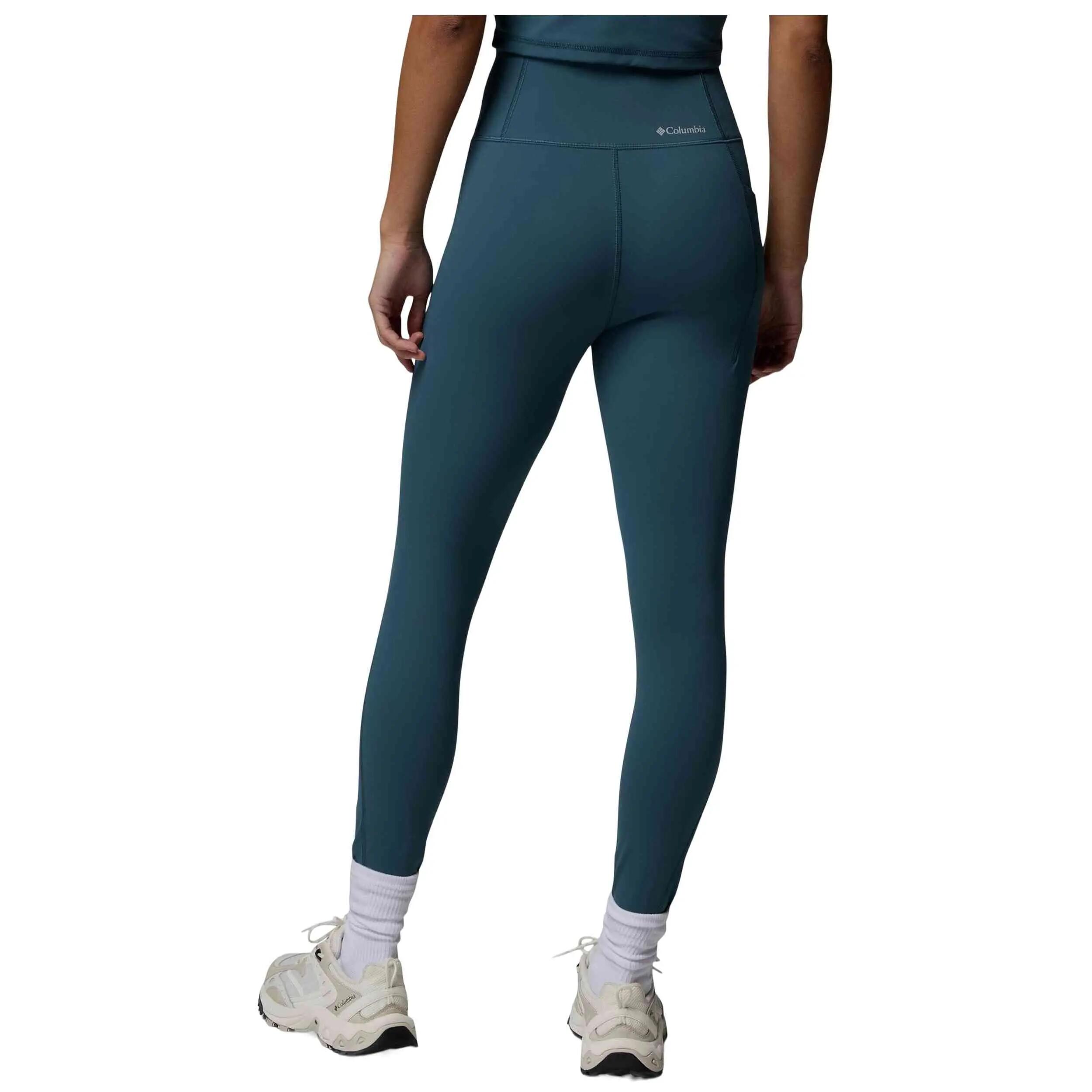 Leggings Columbia modelo Malla larga Columbia Loneridge azul índig para mulheres 3/5
