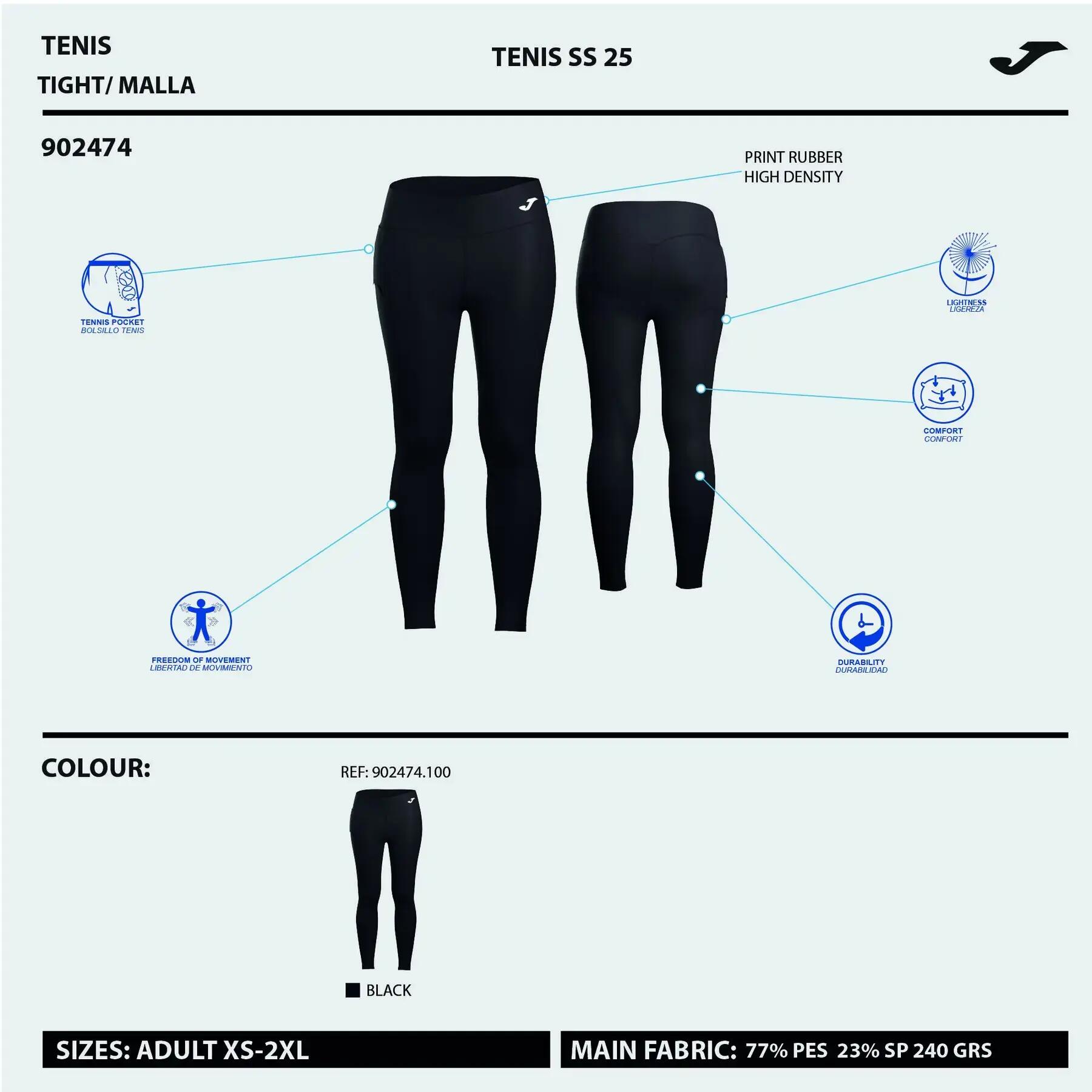 Leggings para mulher Joma Challenge 2/6