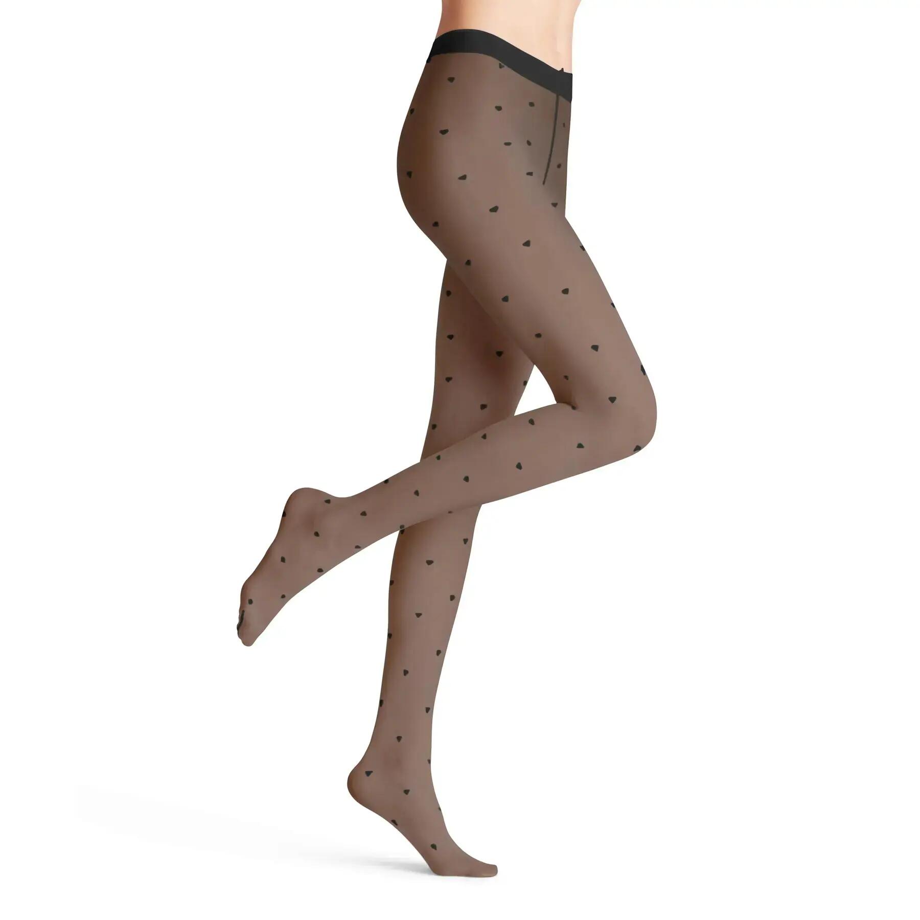 Collant femme Falke Kaviar Gauche 20 DEN 3/6