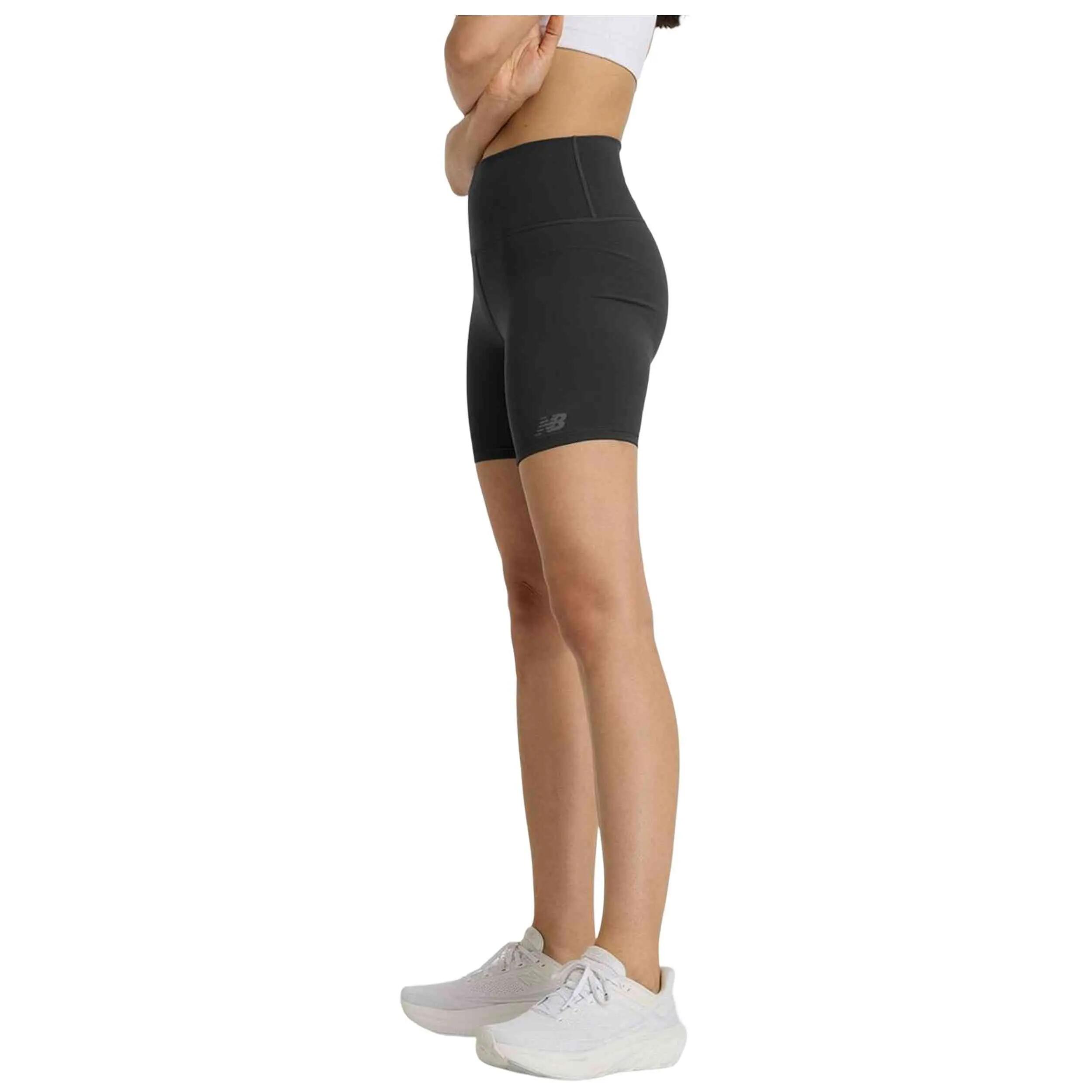 Leggings New balance modelo NB Harmony High Rise Short 6 para mulheres 3/7