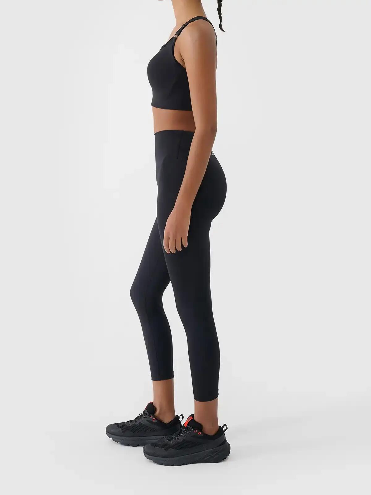 Legginsy fitness damskie 7/8 z wysokim stanem 6/7